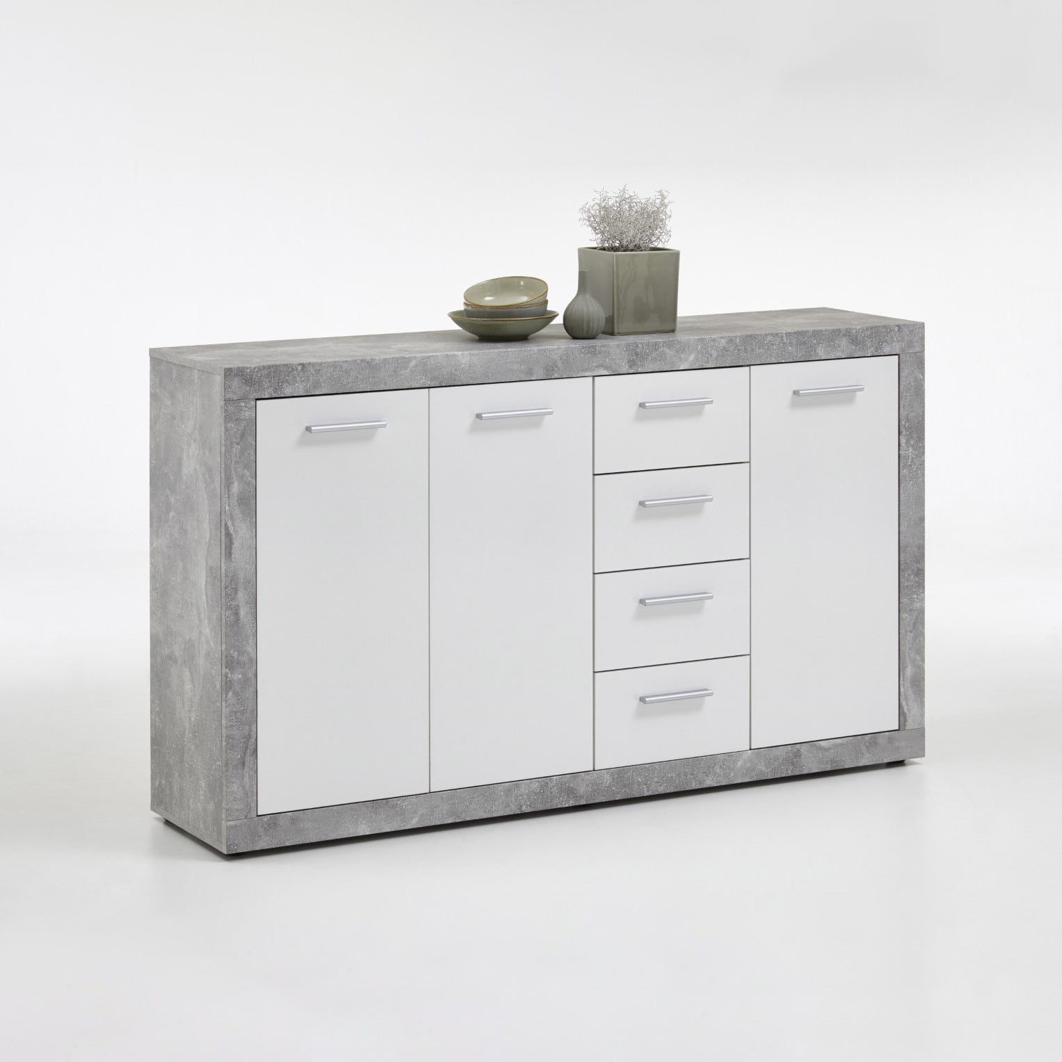Dressoir Nordin Beton 152 cm