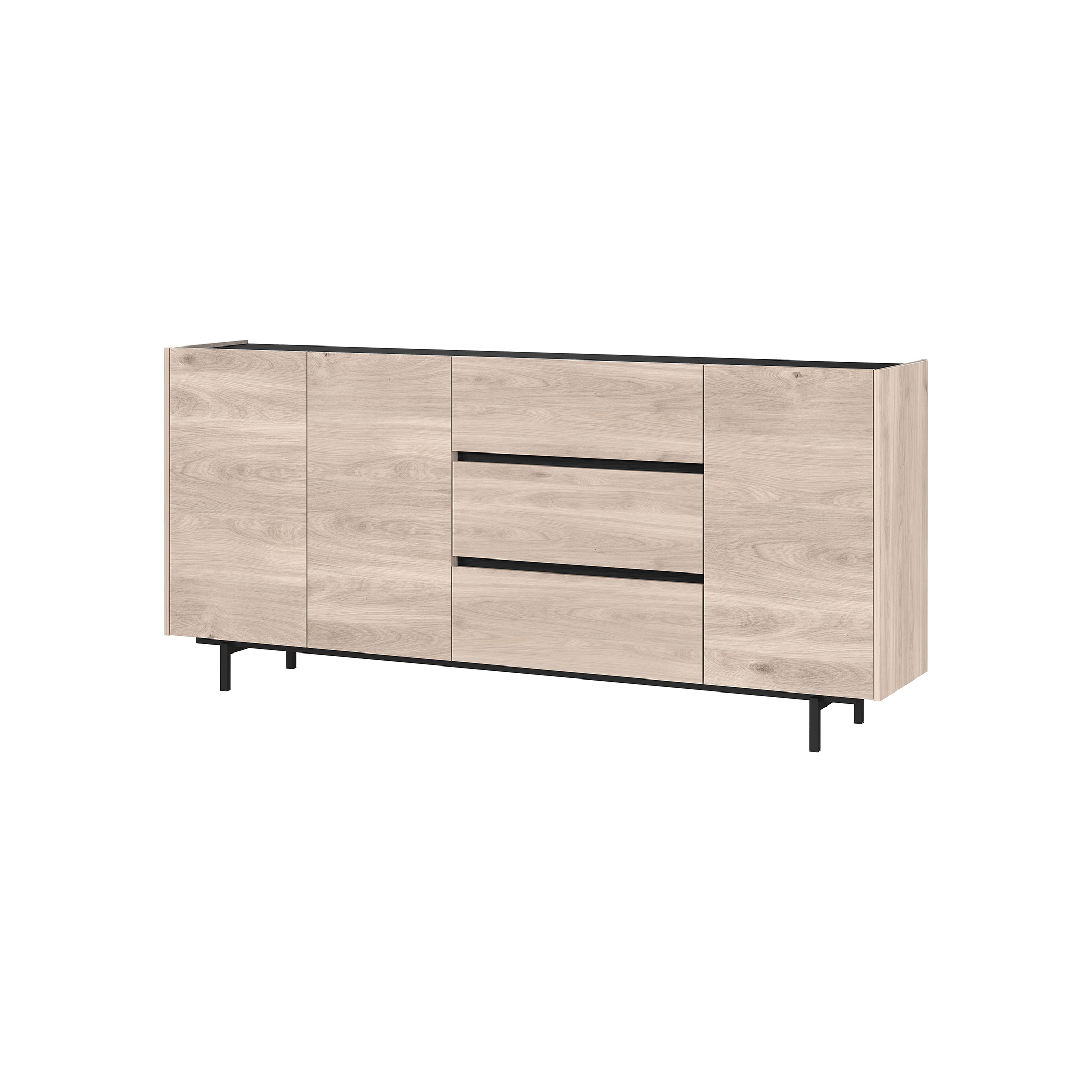 Dressoir Paxos Eiken 190 cm