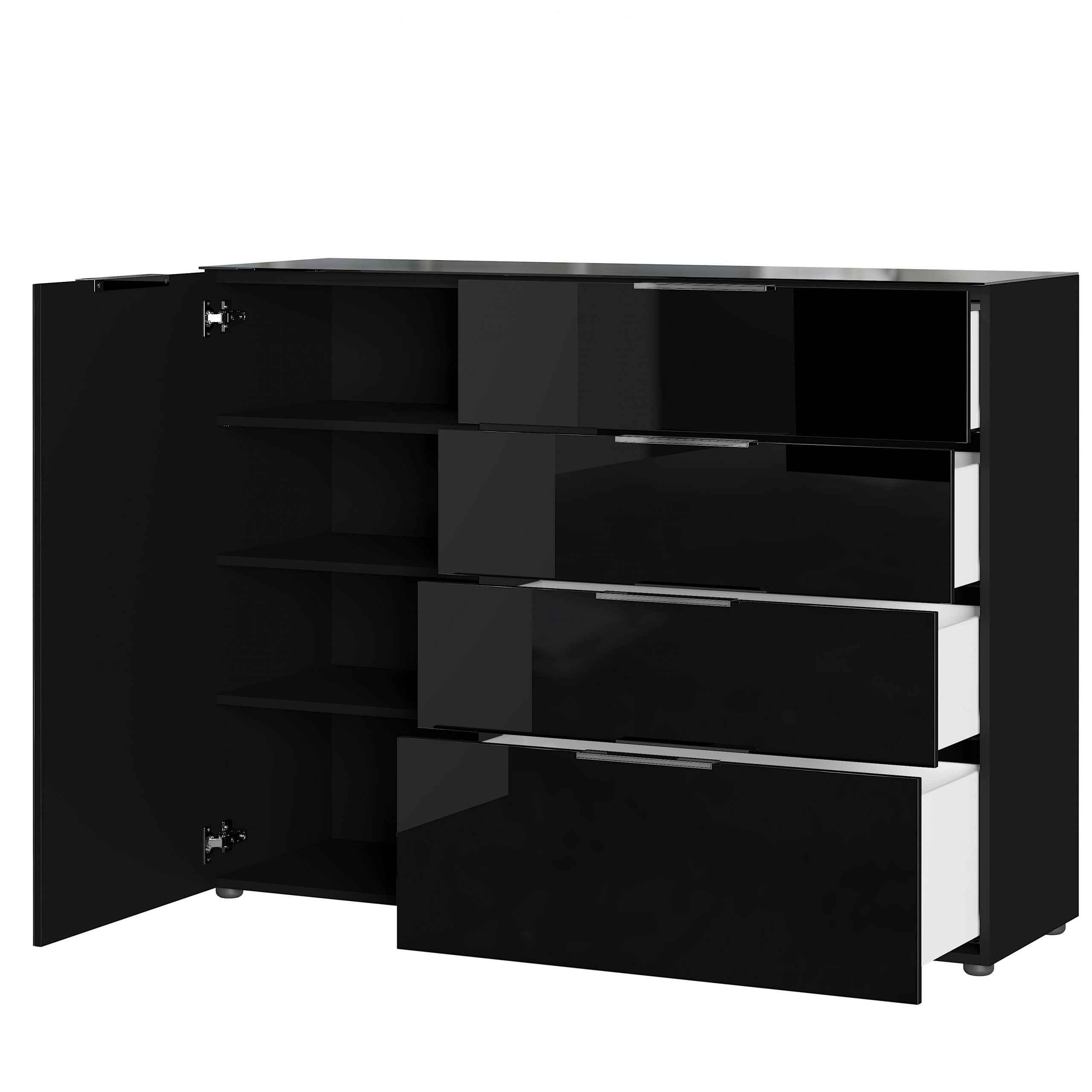 Dressoir Sirmione Zwart Small