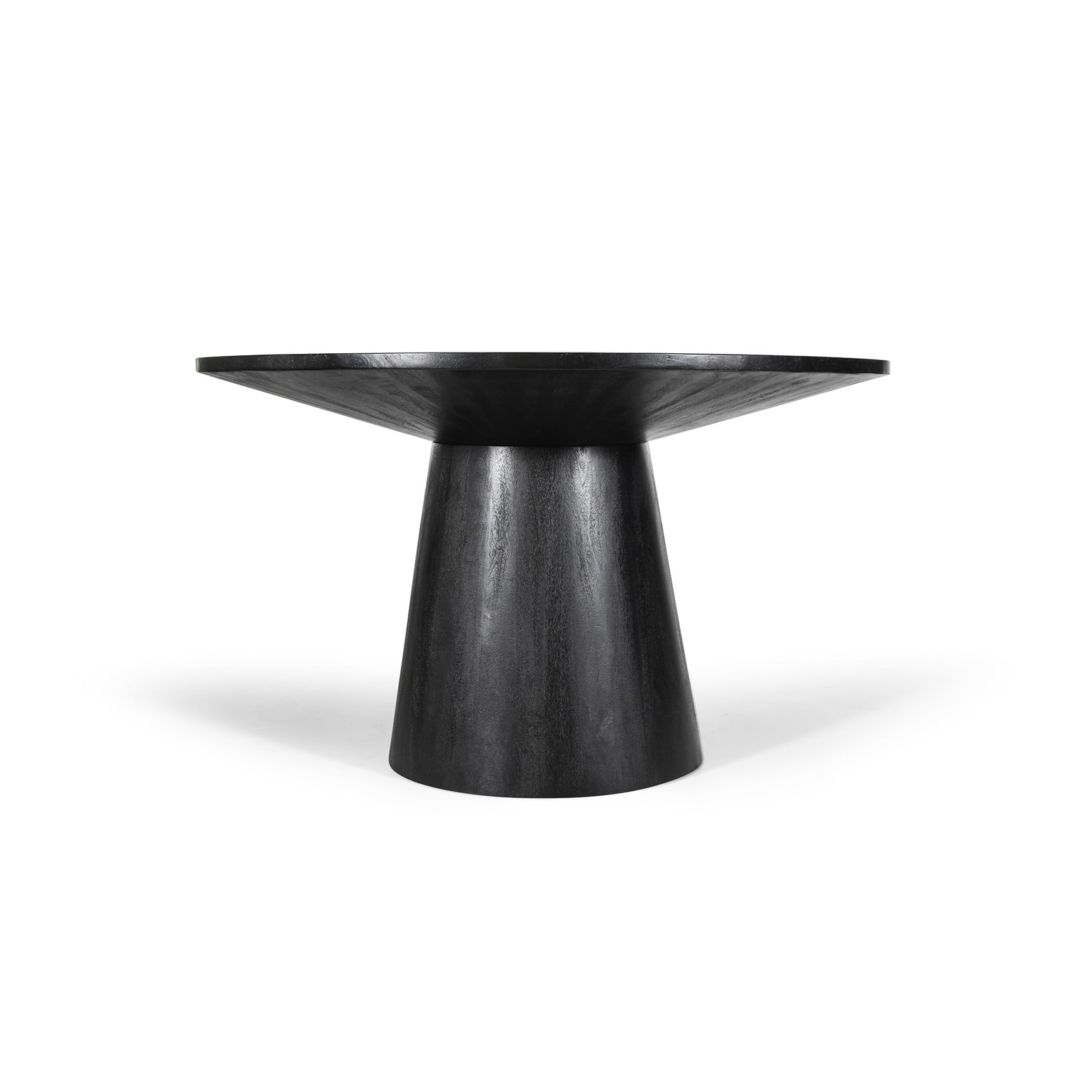 Eetkamertafel Florance Zwart Rond 130 cm