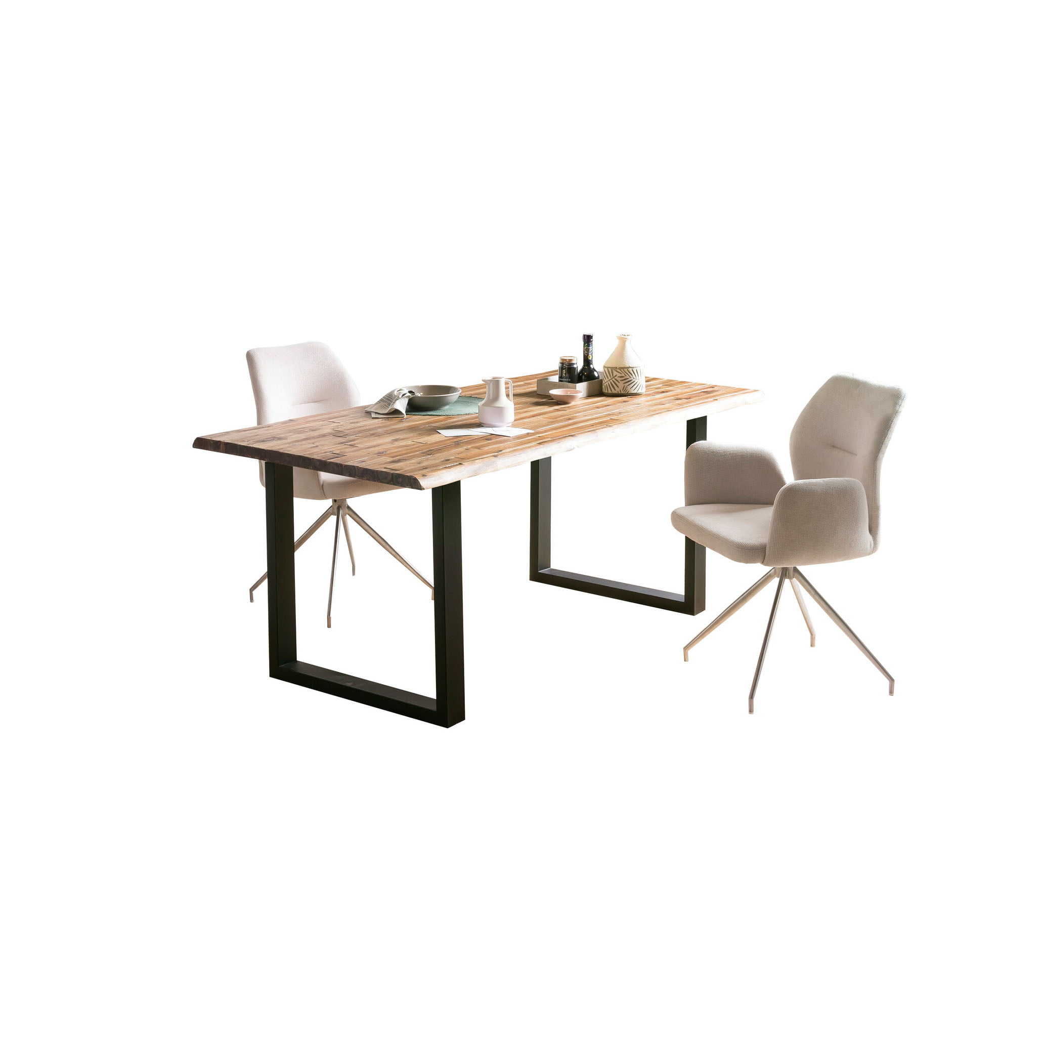 Eetkamertafel Mats Acacia 140x80cm