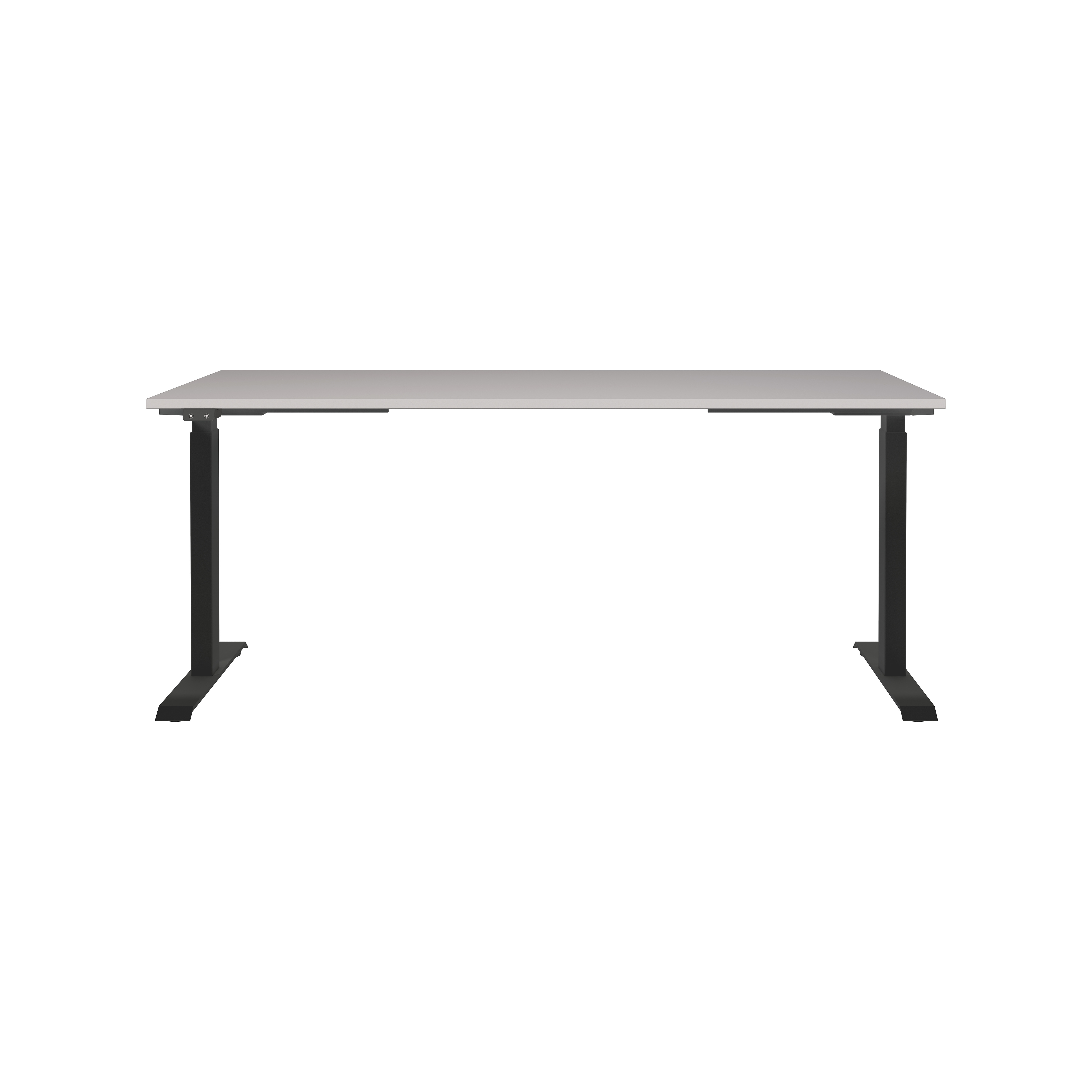 Elektrisch zit-sta Bureau Galileo Kasjmier Zwart 180 cm