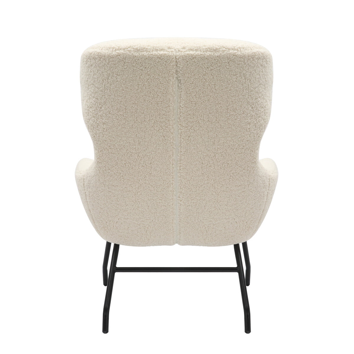 Fauteuil en poef Kaya Beige