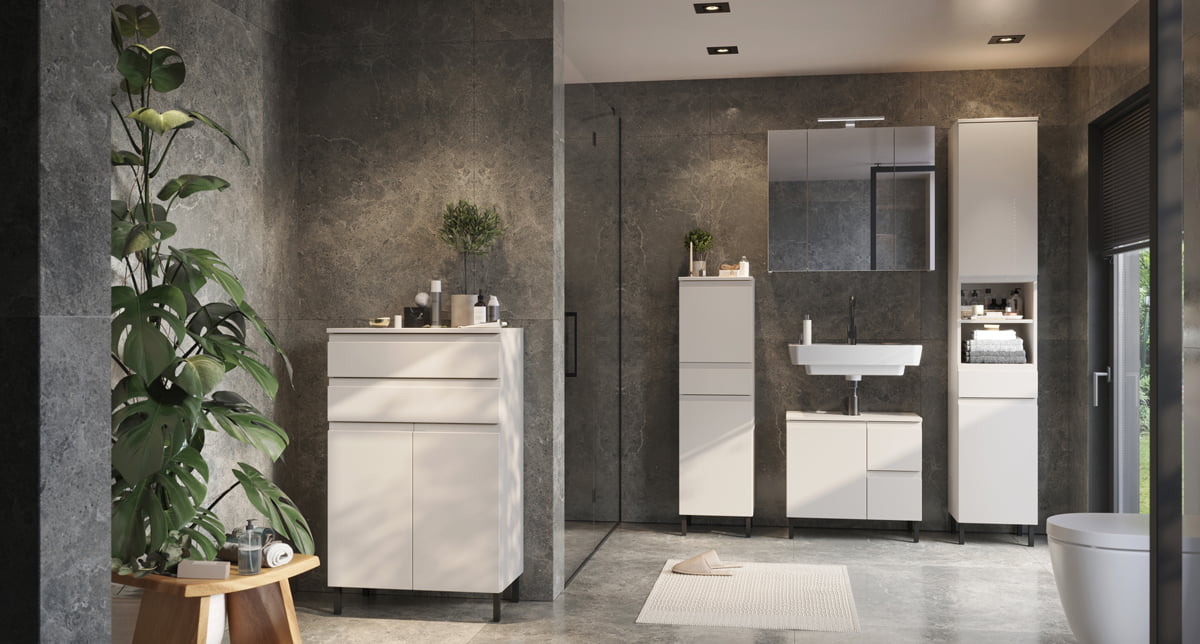 Wastafelkast Abrantes Kasjmier 60 cm