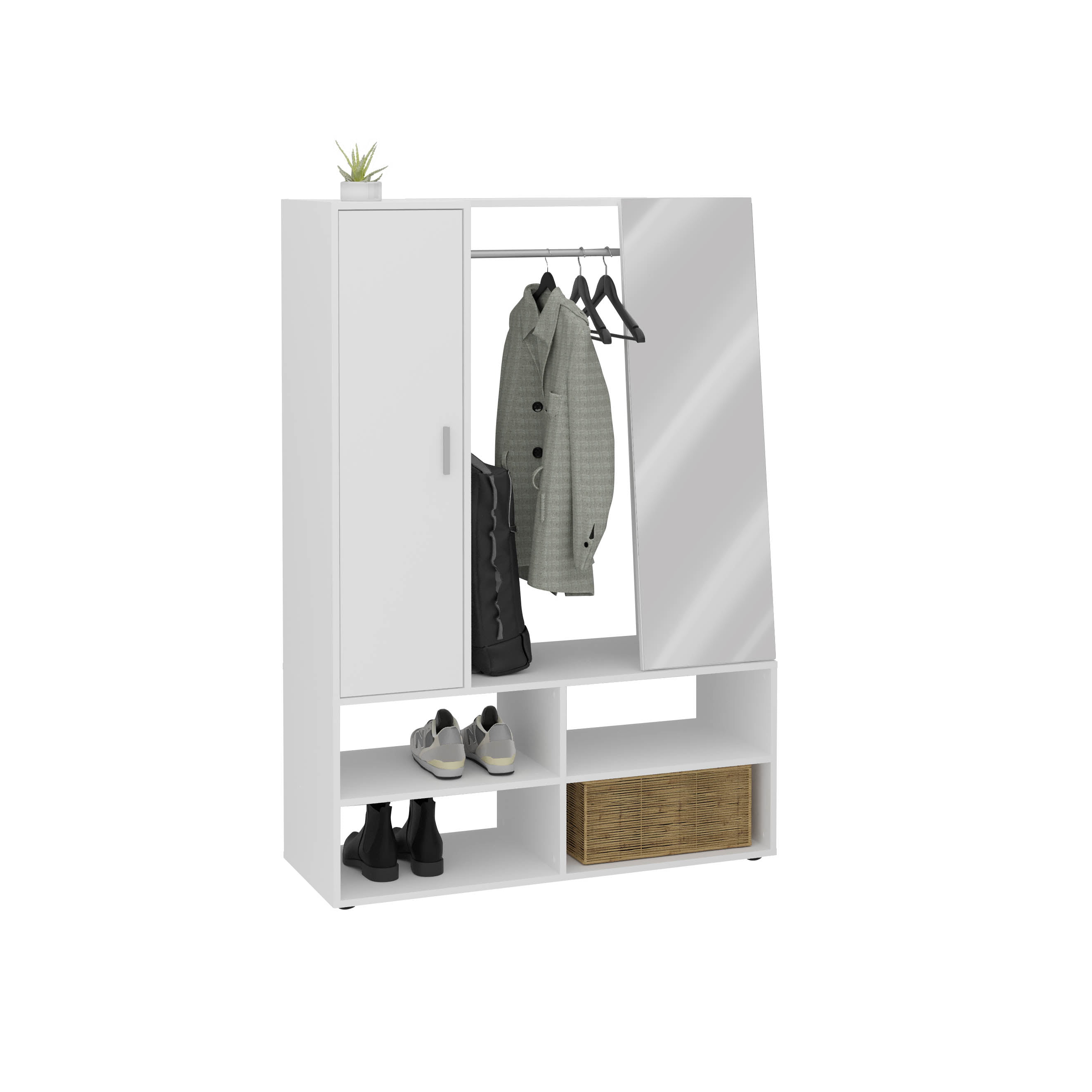 Garderobekast Darling Wit