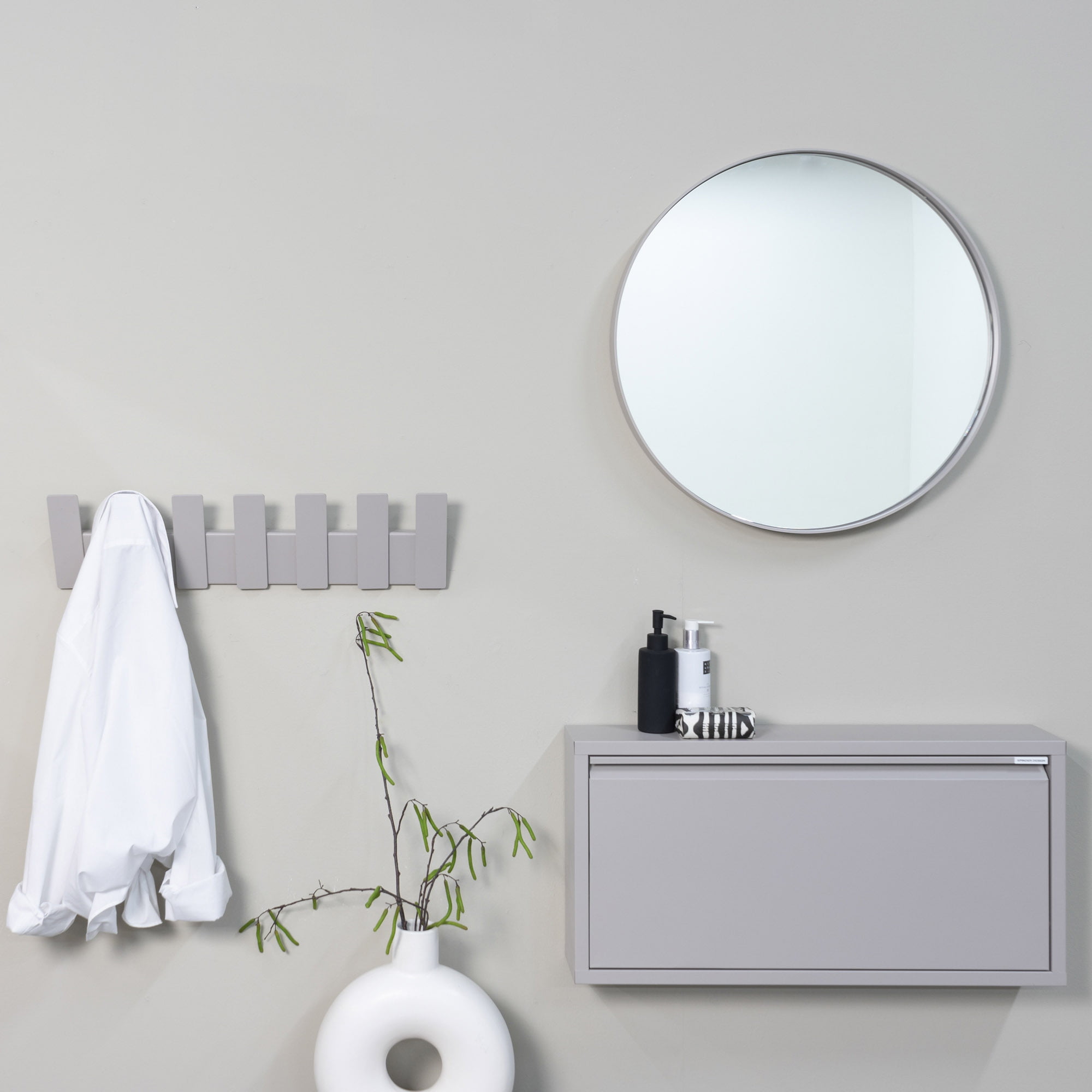 Kapstok Morris Taupe