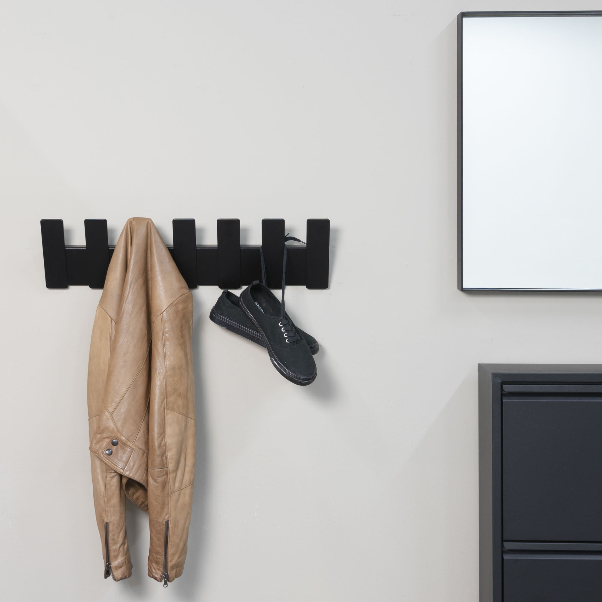 Kapstok Morris Zwart