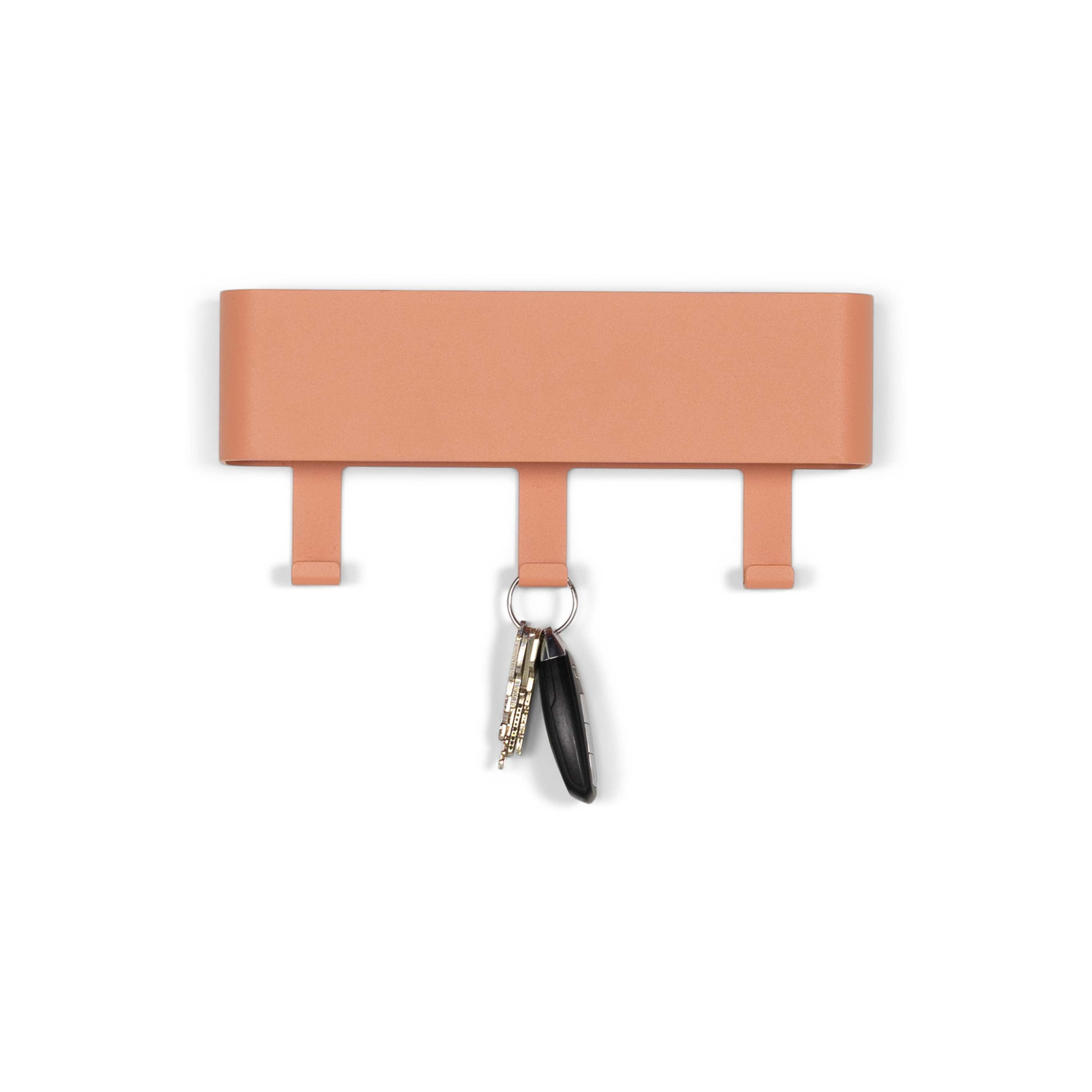 Kapstok Raaf Terracotta 3-haaks