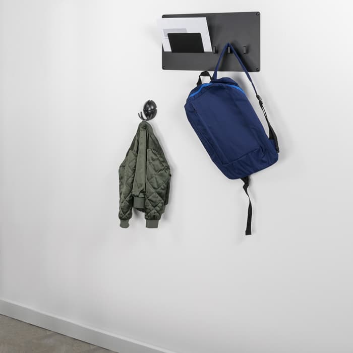 Kapstok Vermont Zwart/Zwart