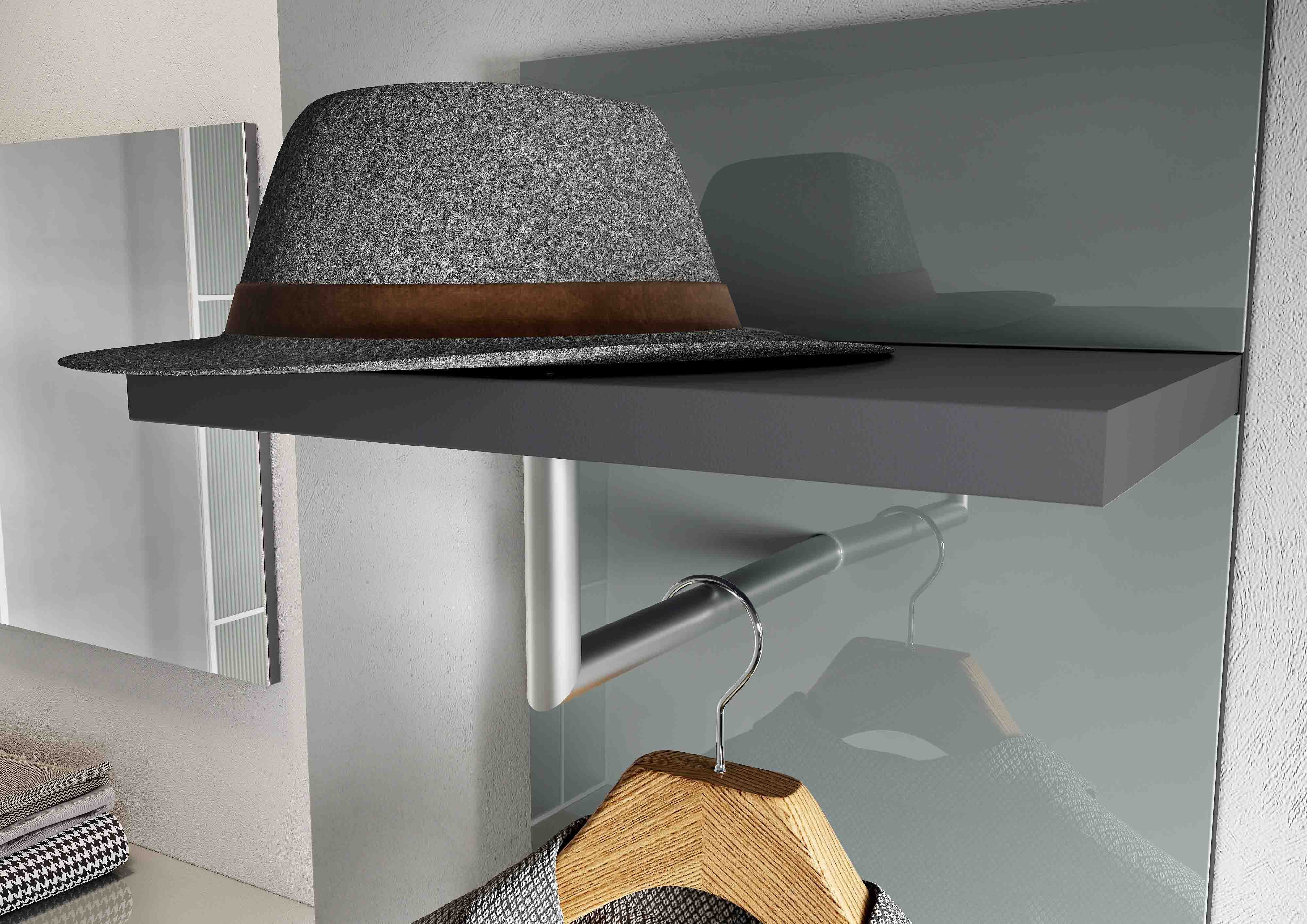 Kapstokpaneel Aphrodite Grafiet Grijs