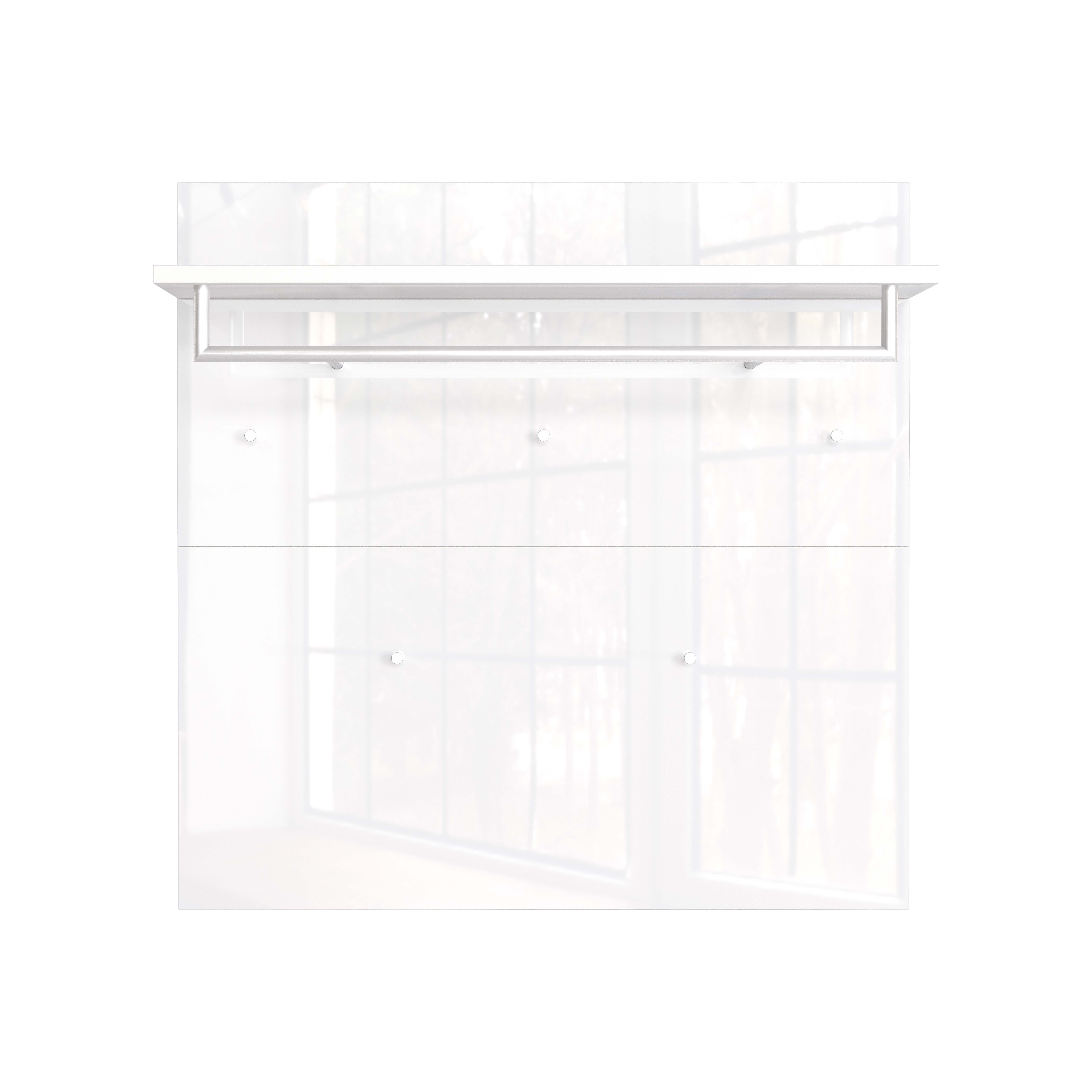 Kapstokpaneel Montreal Wit