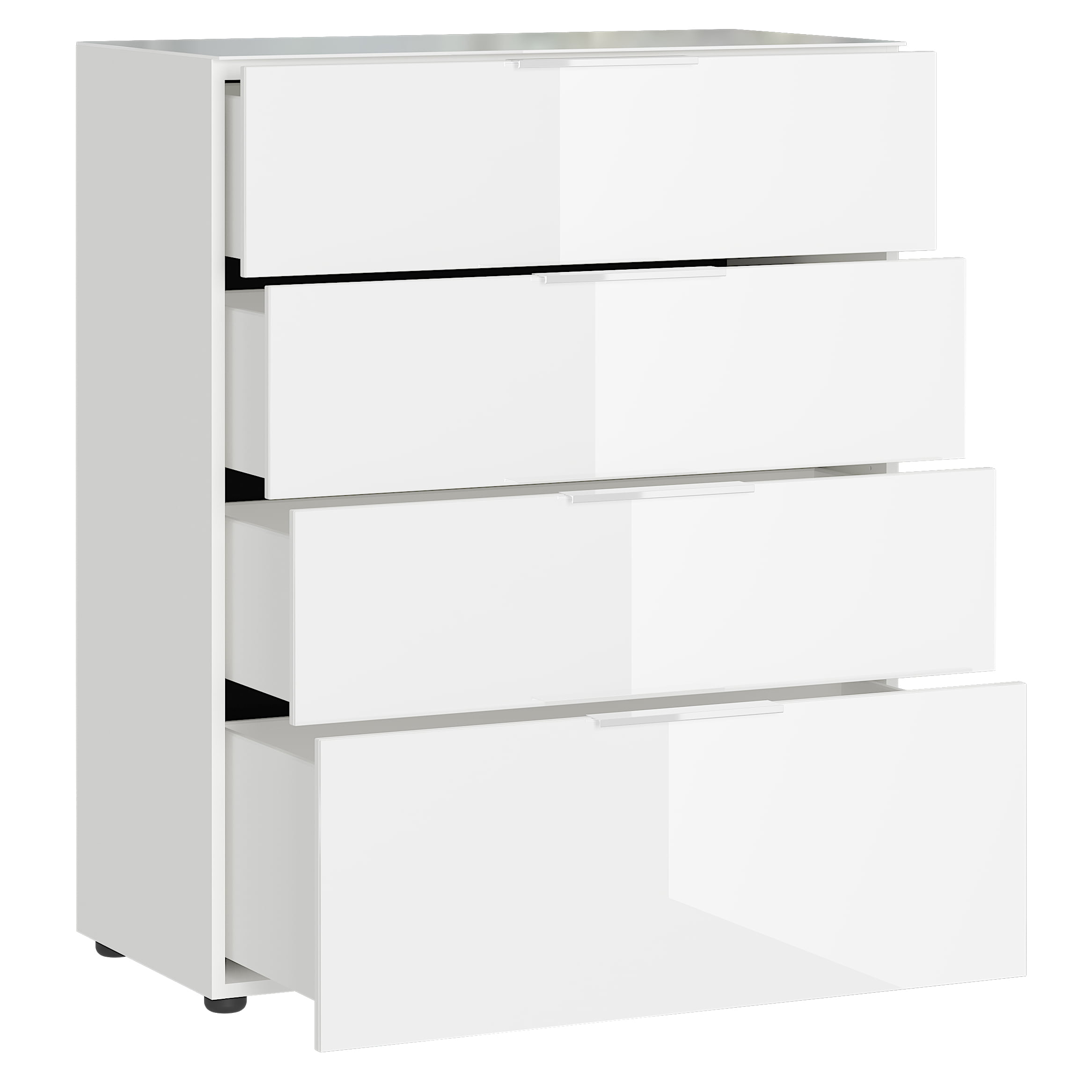 Ladenkast Sirmione-W open