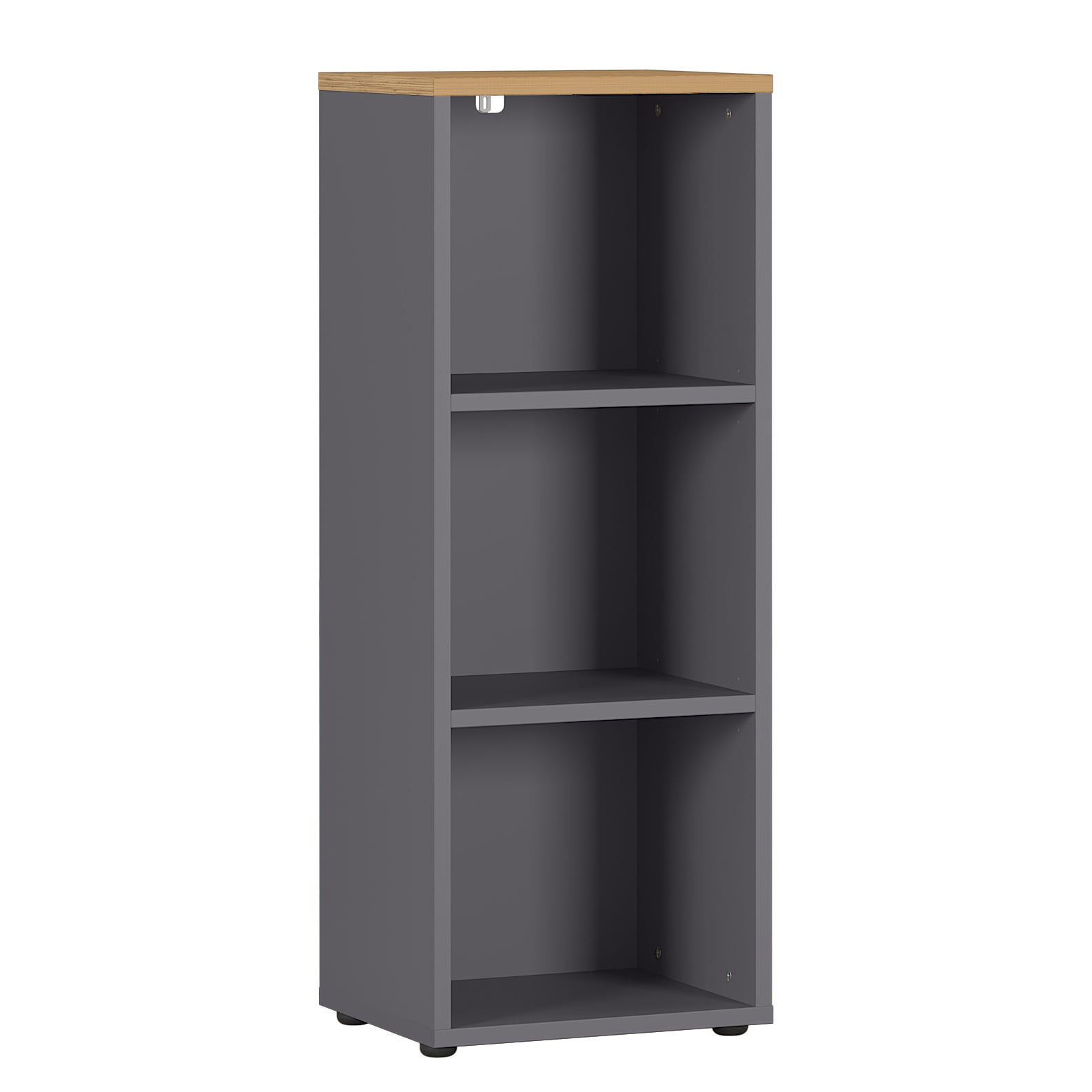 Huisenthuis.nl Lage smalle kantoorkast Ergonoma Eiken