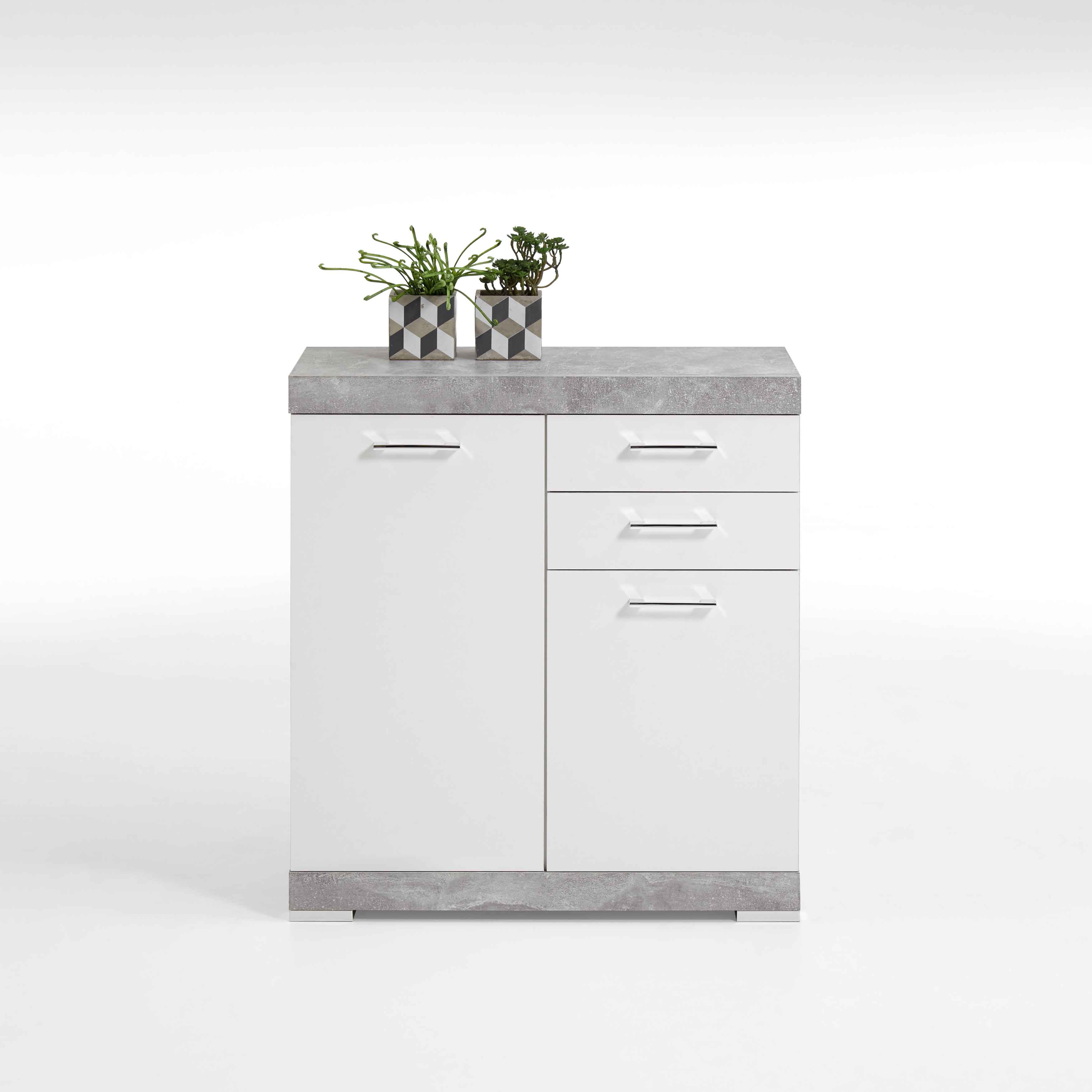 Opbergkast Hermes Beton 80x35x90 cm - 1