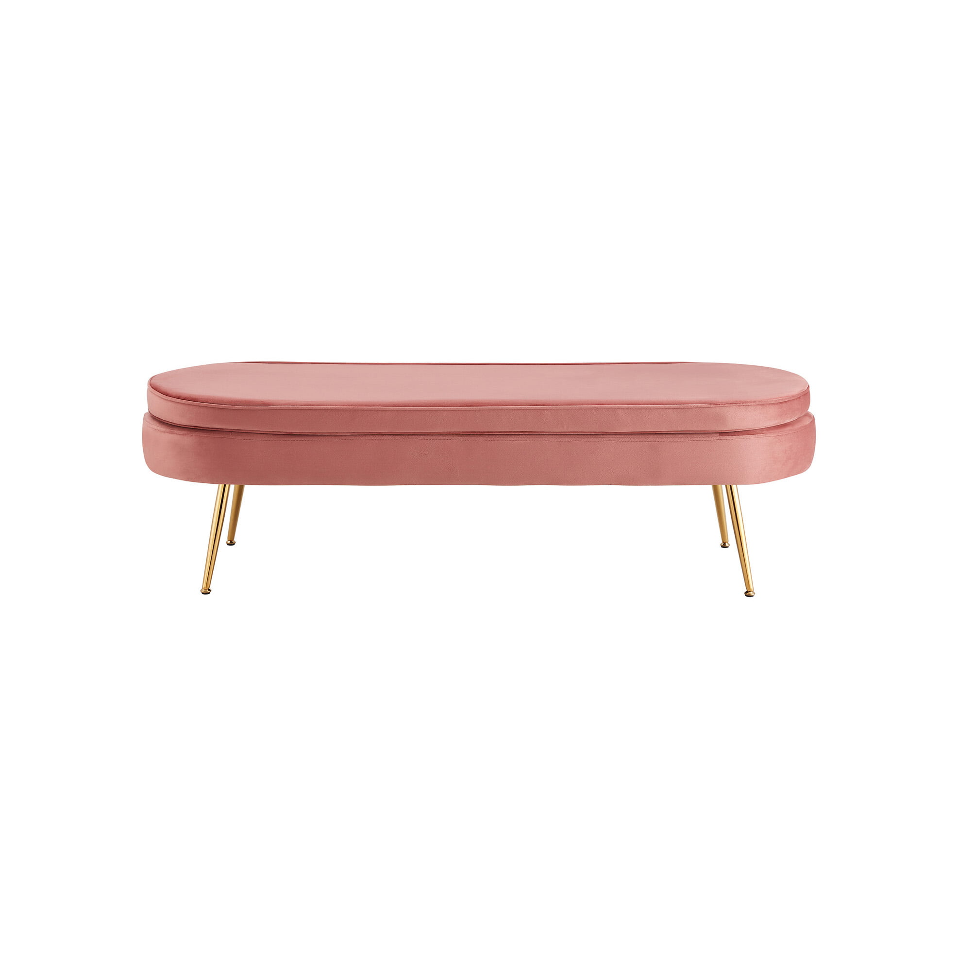 Poef Chanelle Roze 142 cm