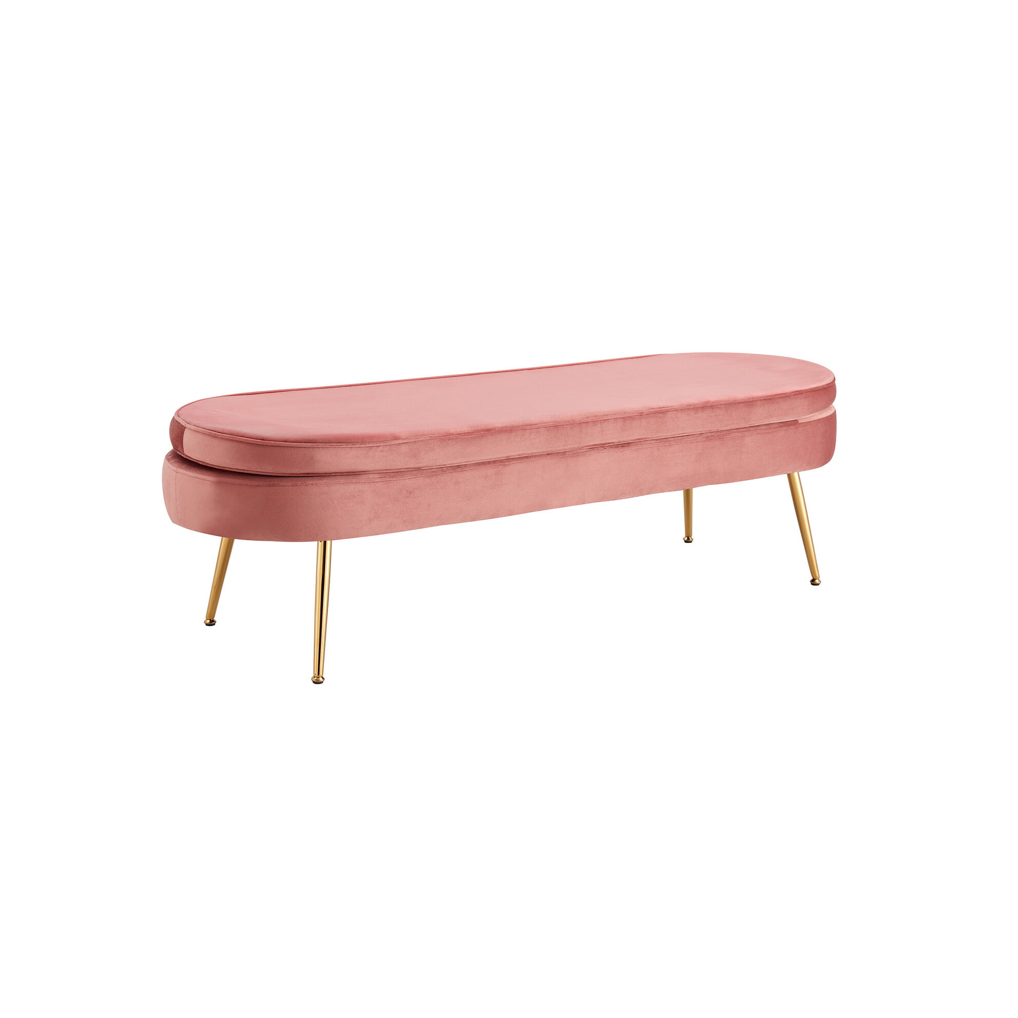 Poef Chanelle Roze 142 cm