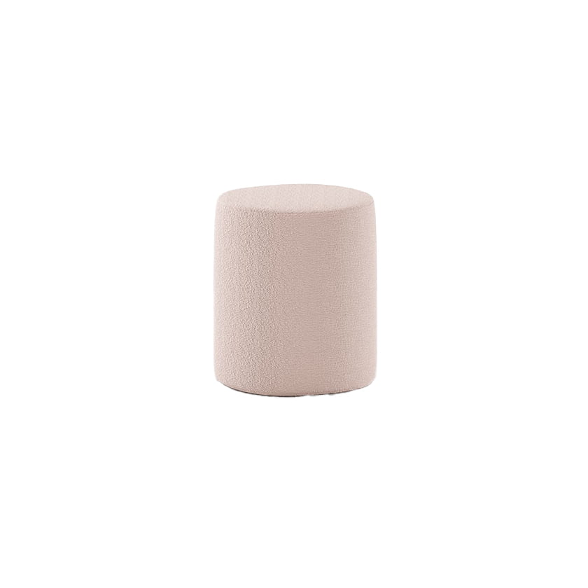 Poef Victoria Bouclé Roze