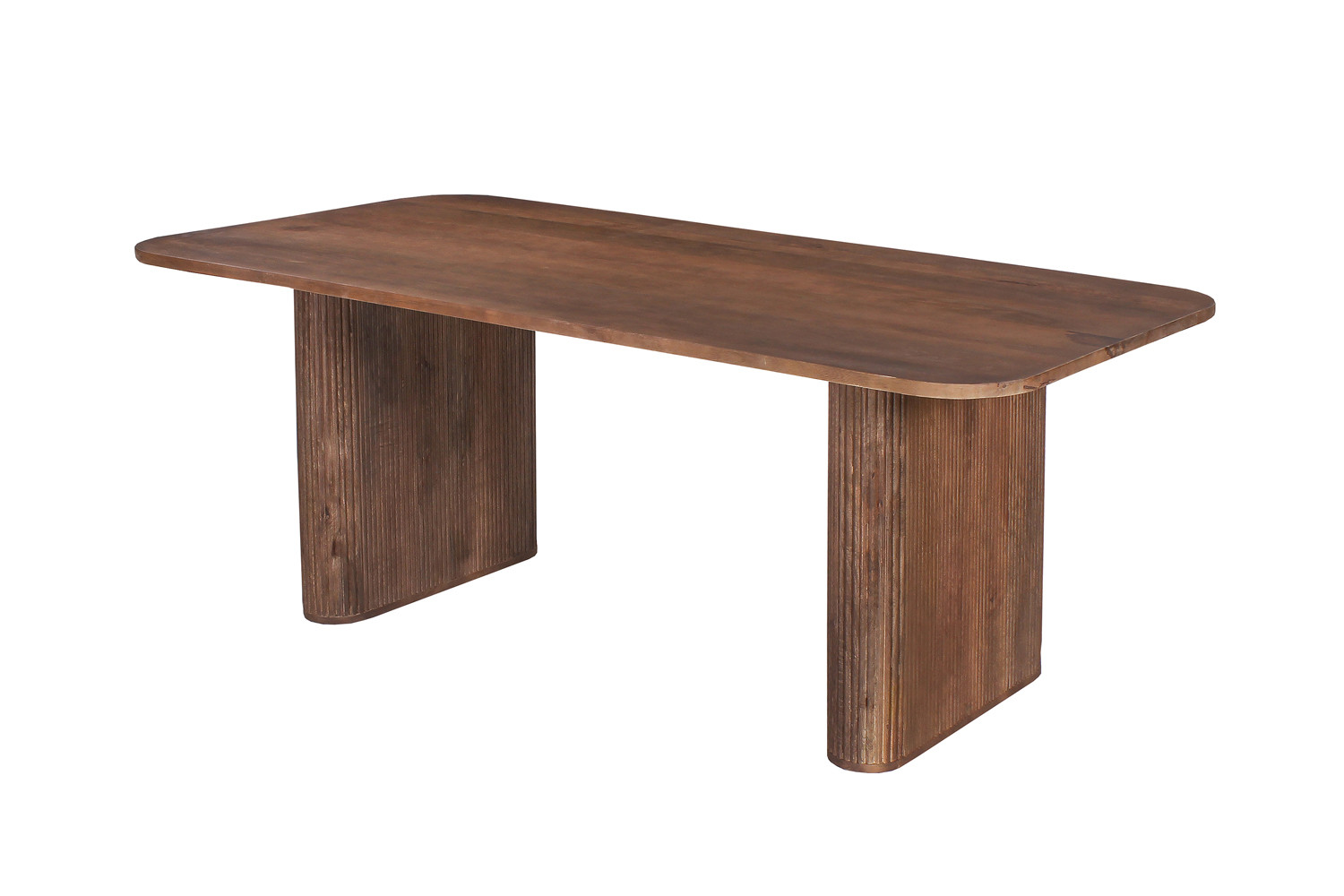 Eetkamertafel Loic Ovaal Mangohout Lichtbruin 200cm