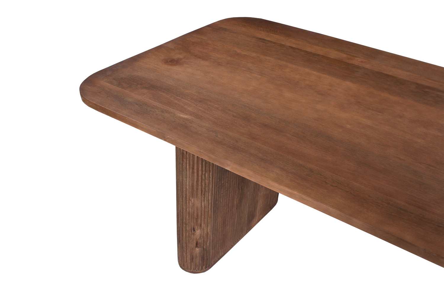 Eetkamertafel Loic Ovaal Mangohout Lichtbruin 200cm