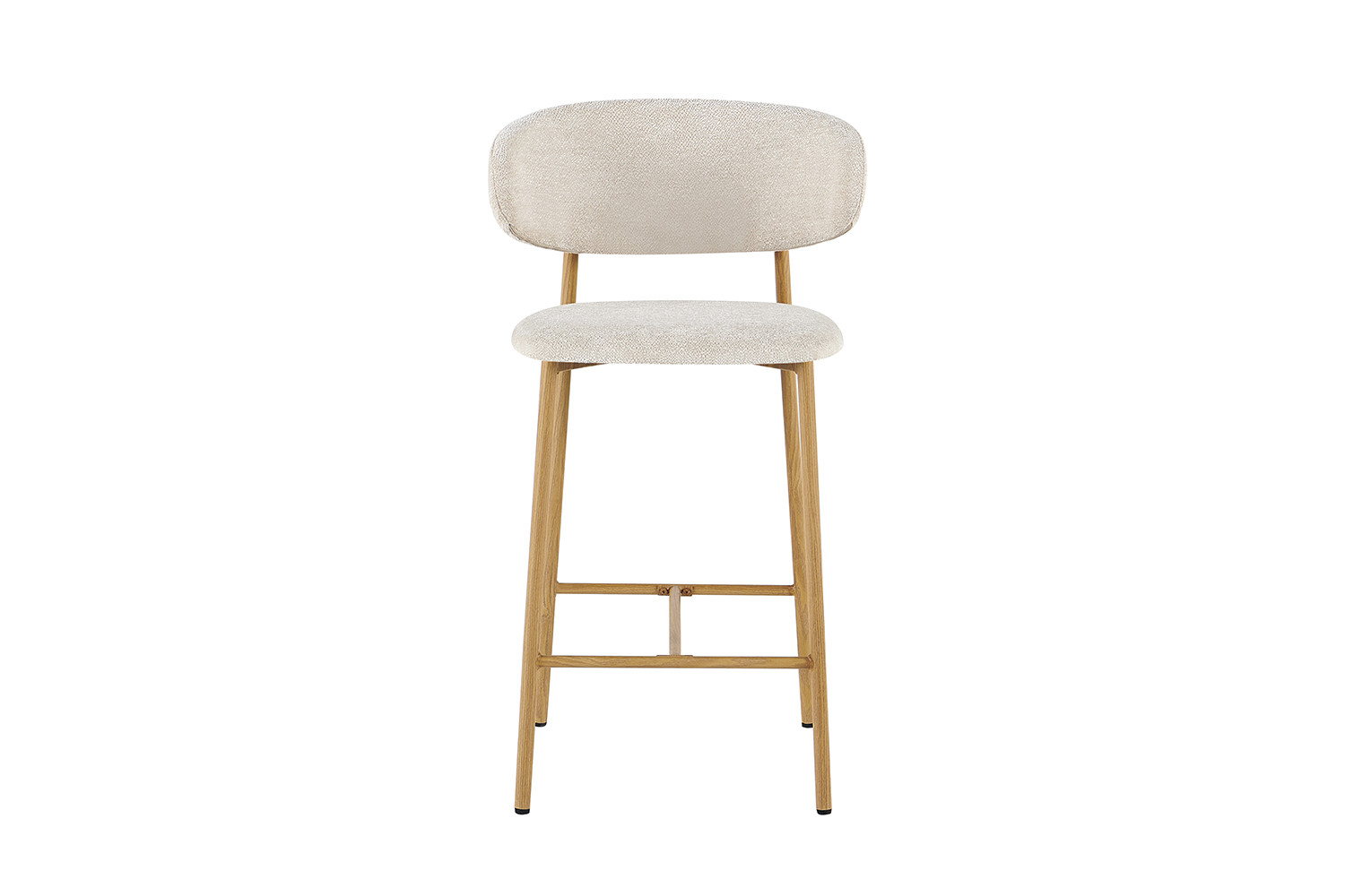 Barkruk Zorin Naturel Stof Beige - Set van 2