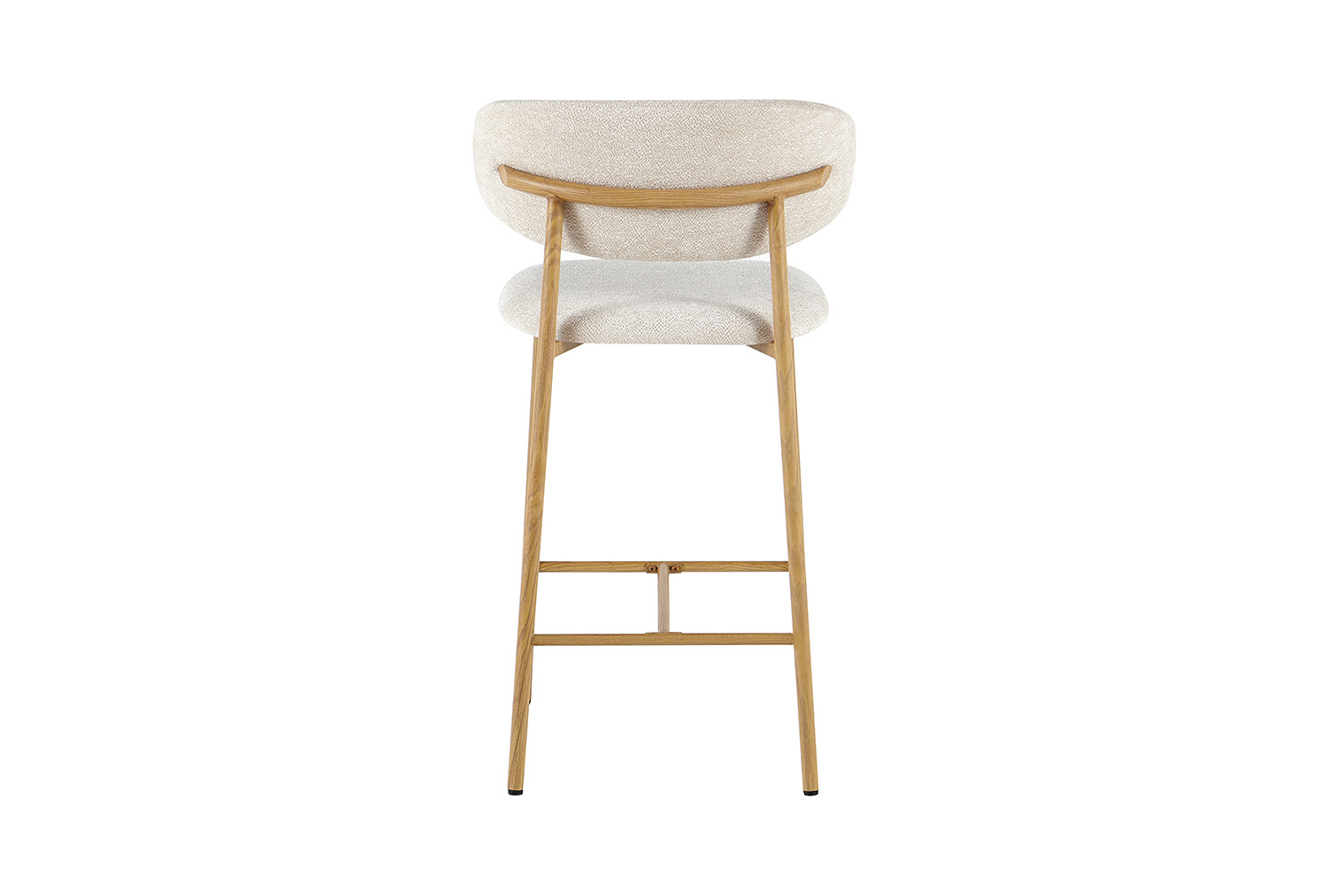 Barkruk Zorin Naturel Stof Beige - Set van 2