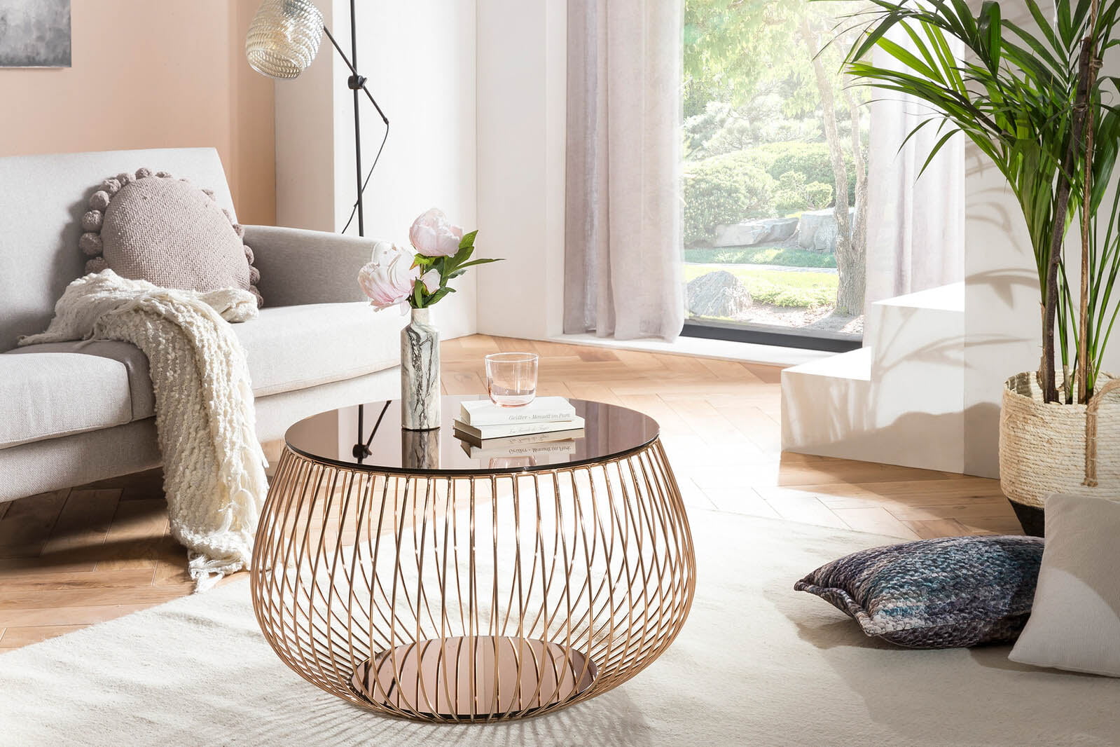Salontafel Alisa Rose-Goud