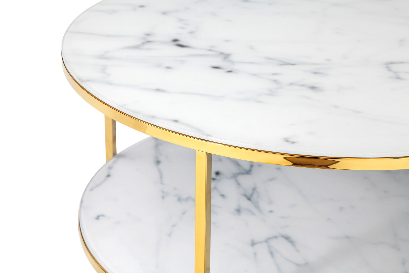 Salontafel Emine Wit-Goud