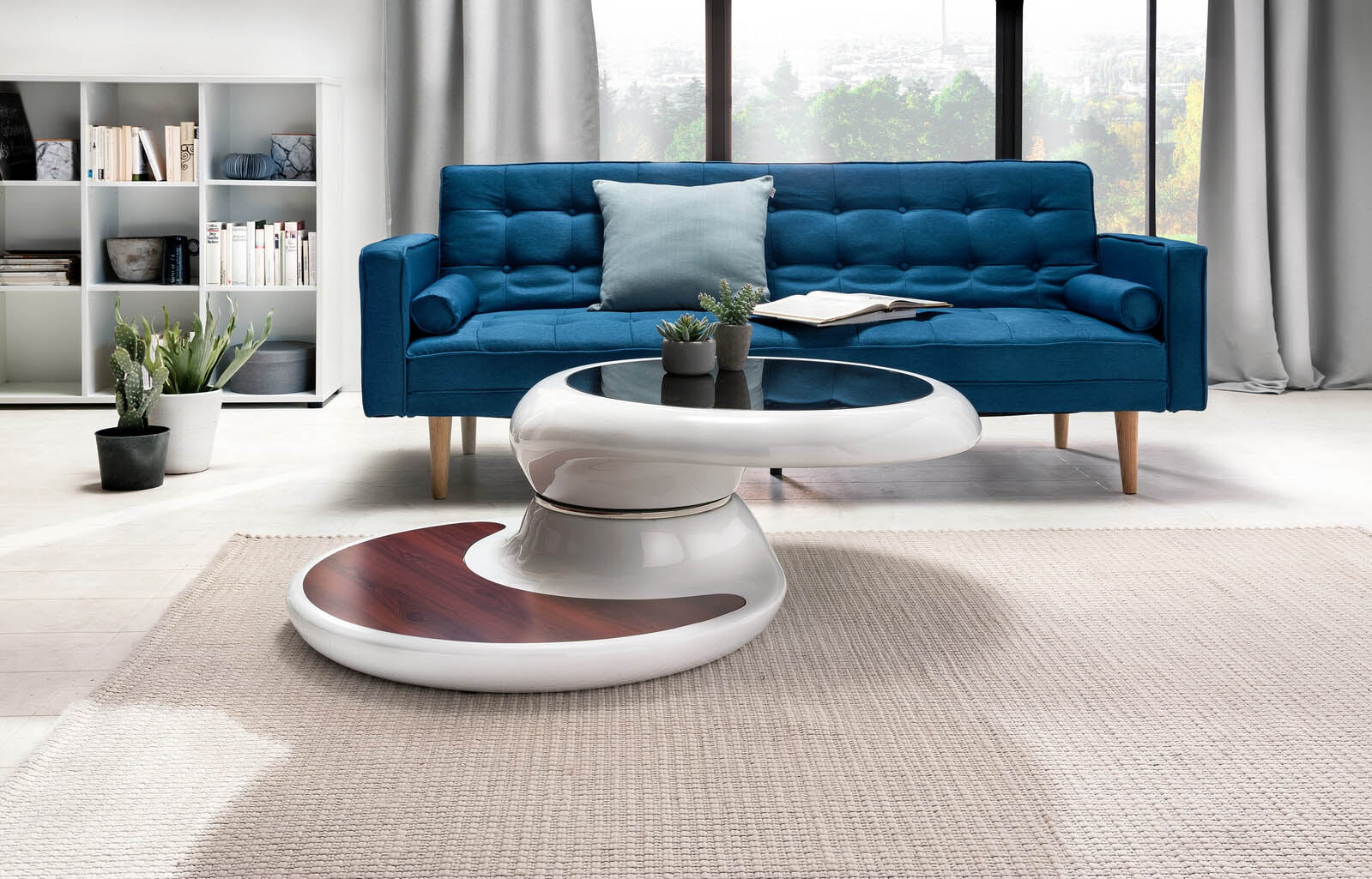 Salontafel Esmaralda Wit
