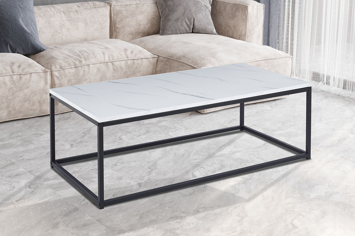 Salontafel Lina Wit Marmer