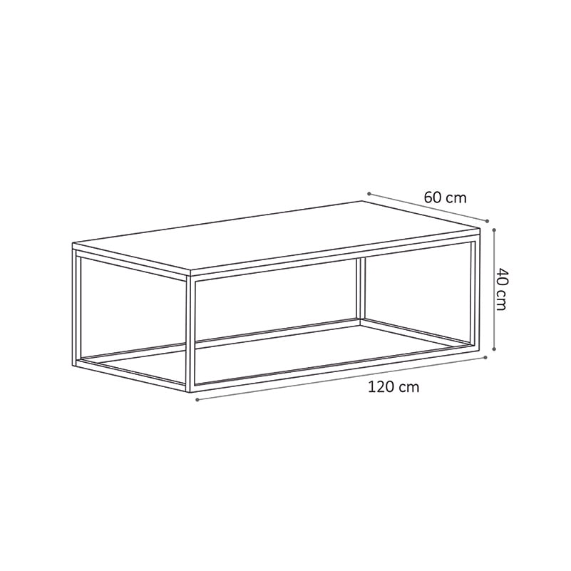Salontafel Noor Wit Marmer