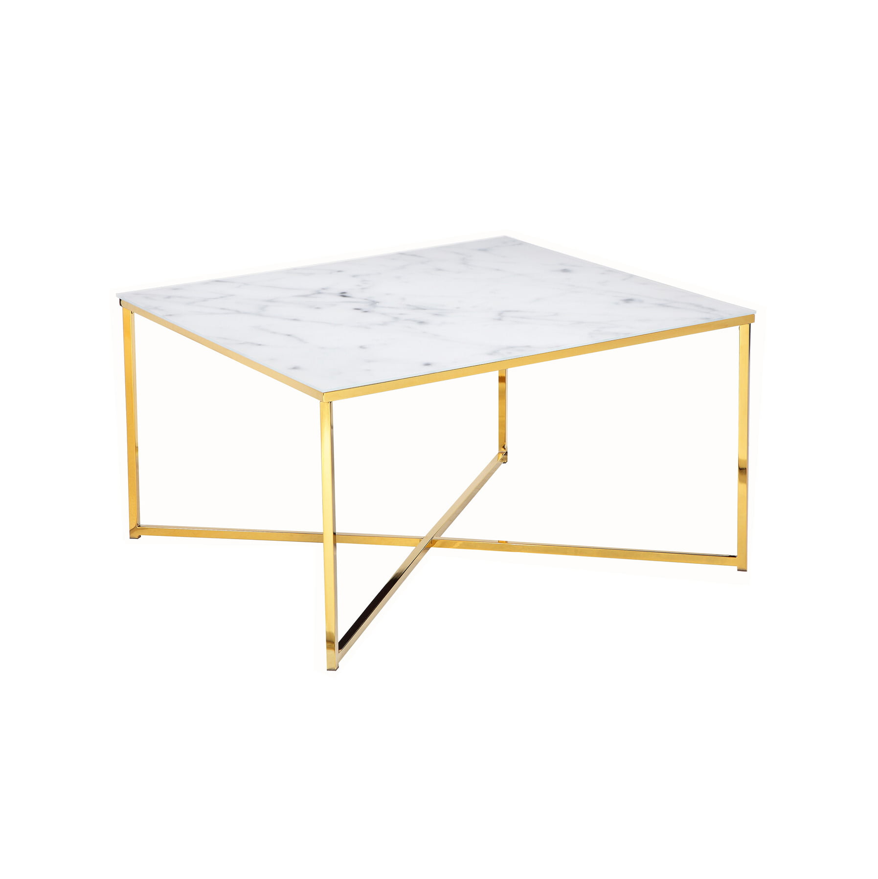 Salontafel Nuray Wit-Goud