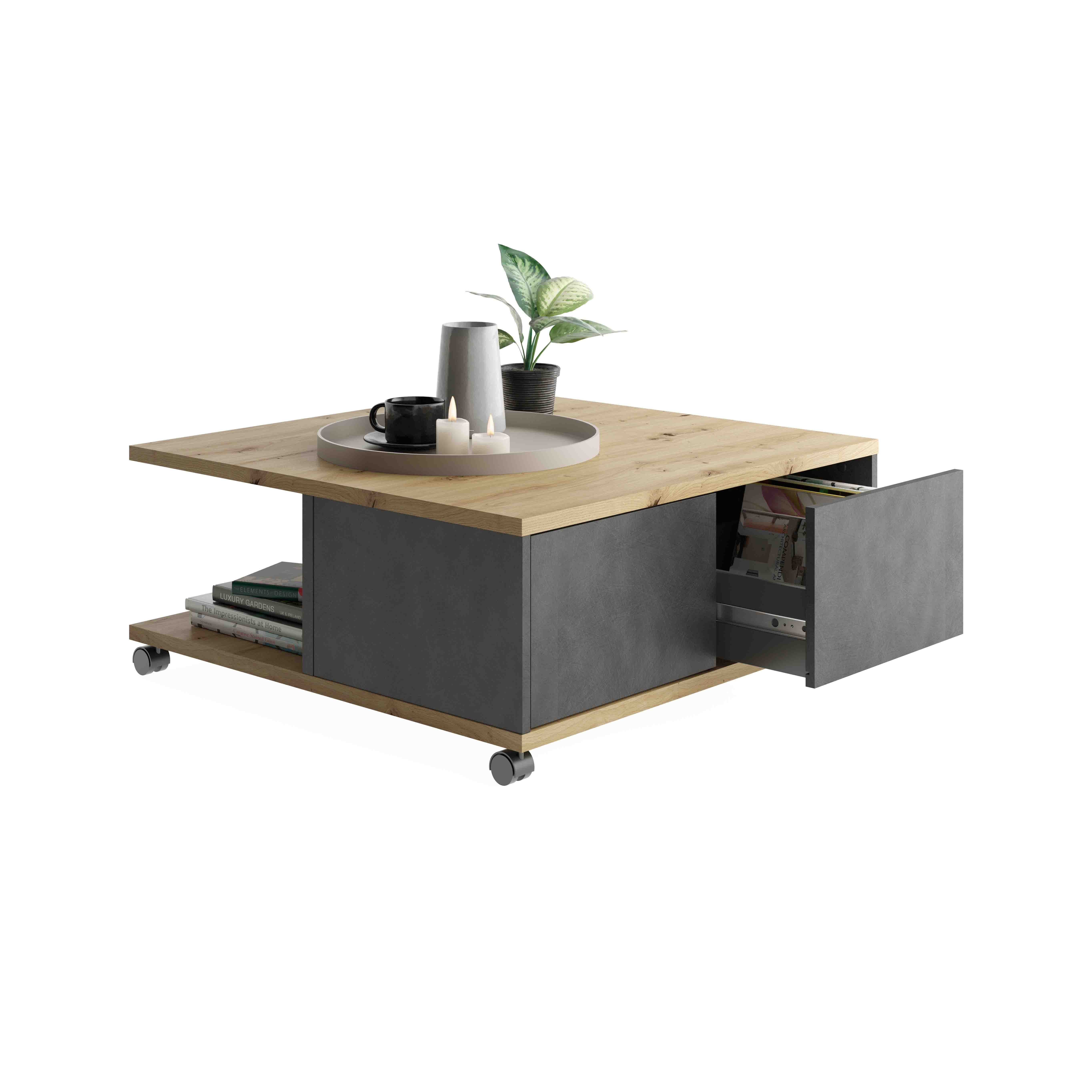 Salontafel Vince Artisan Eiken