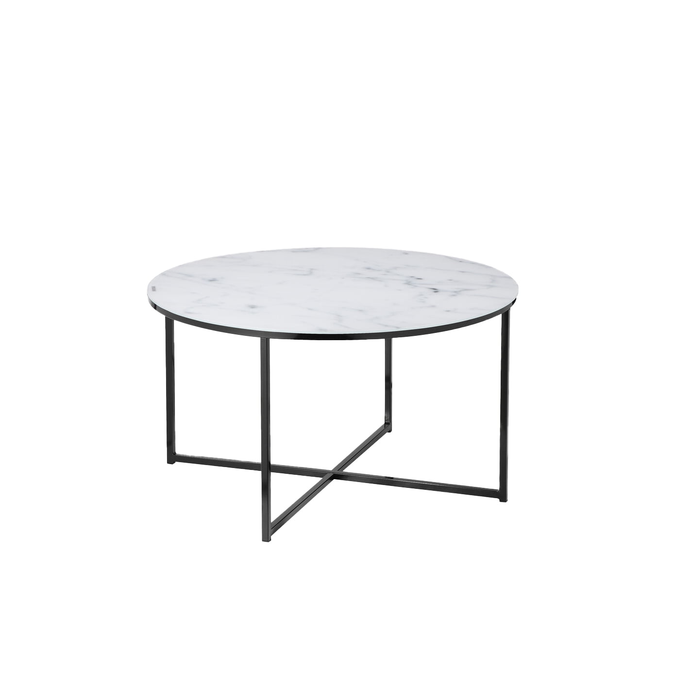 Salontafel Yasmin Wit-Zwart