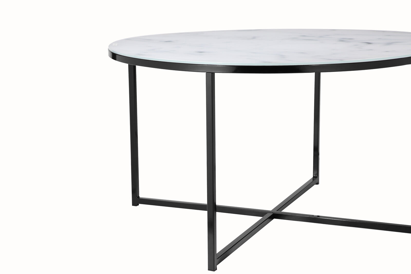Salontafel Yasmin Wit-Zwart