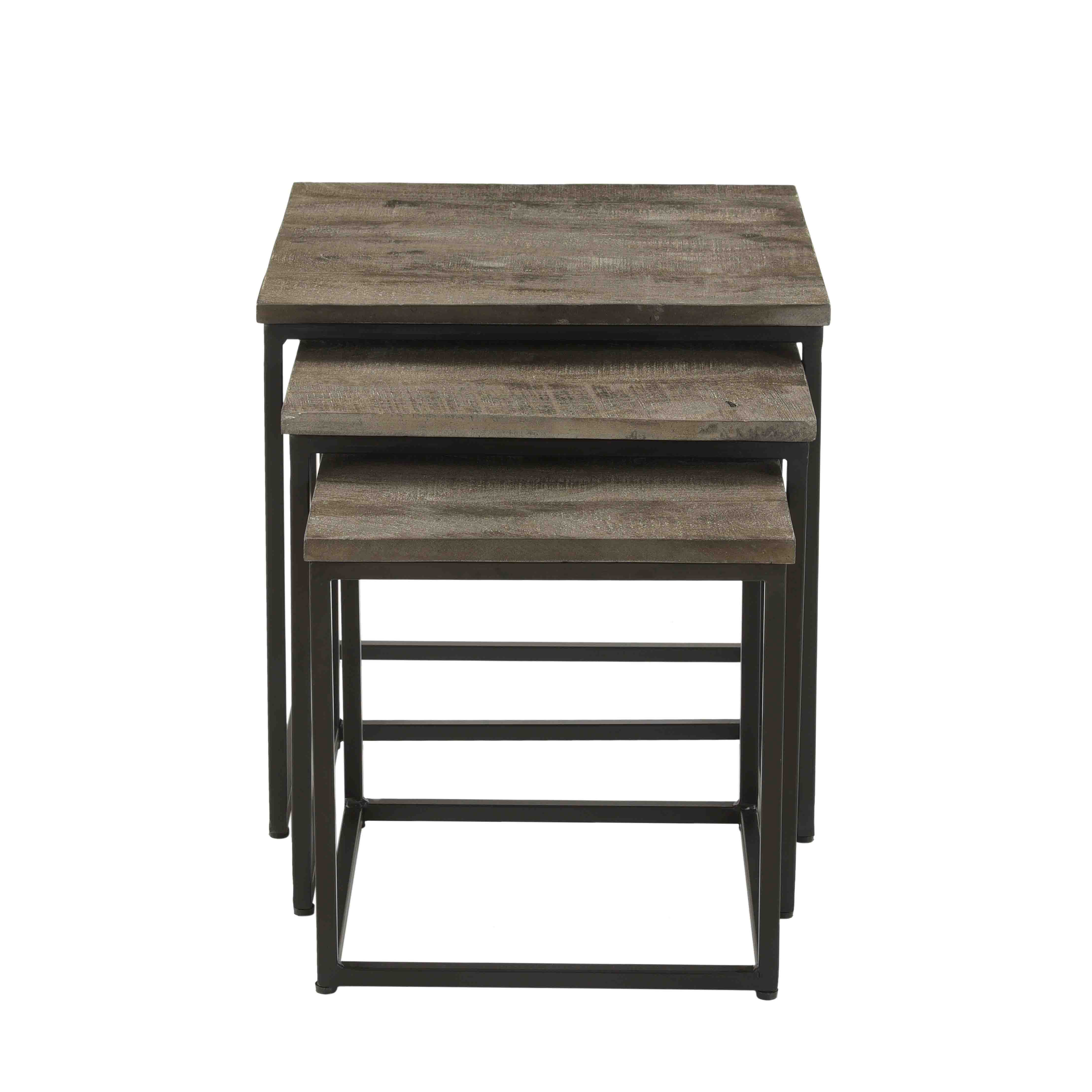Salontafel set Leah Grijs