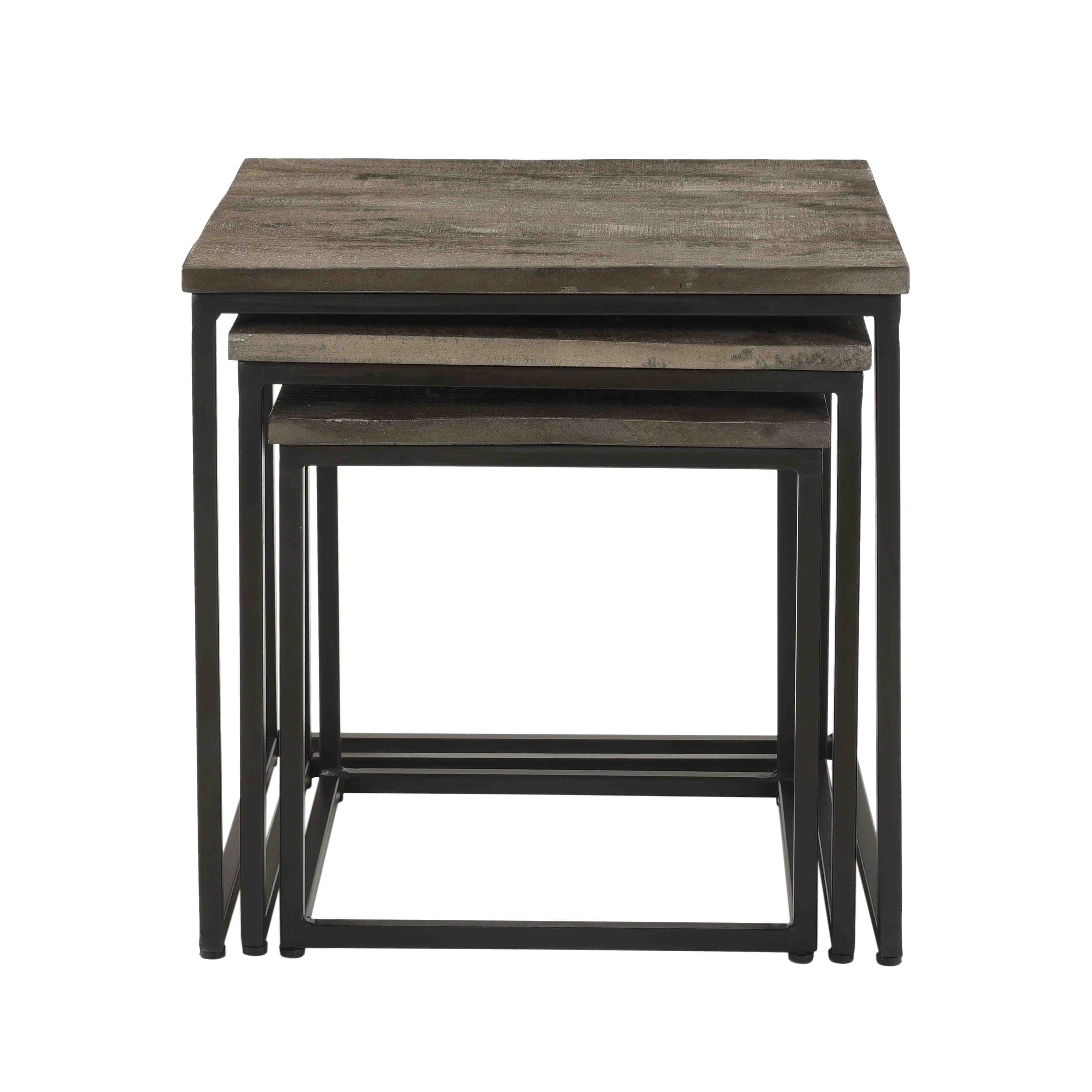 Salontafel set Leah Grijs
