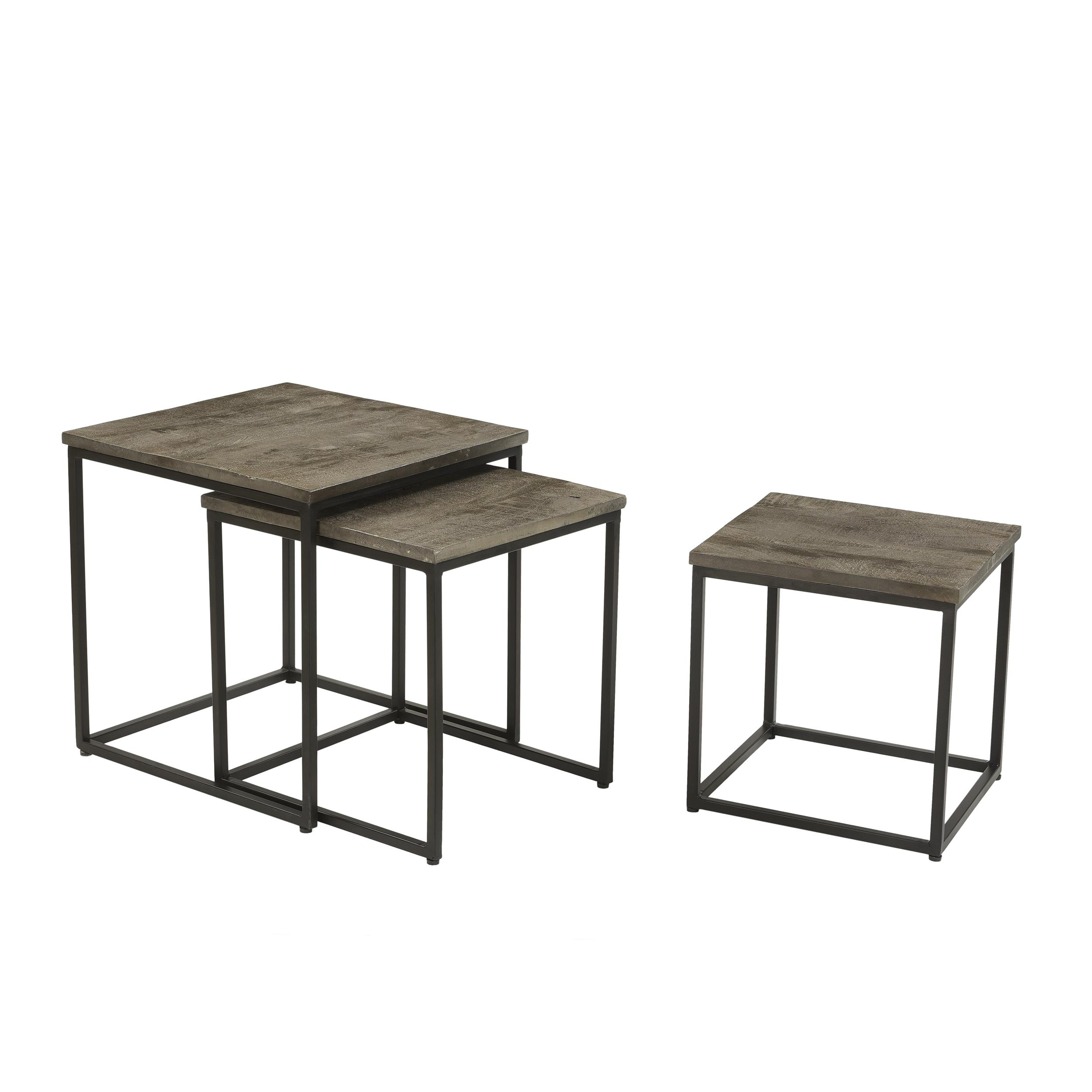 Salontafel set Leah Grijs