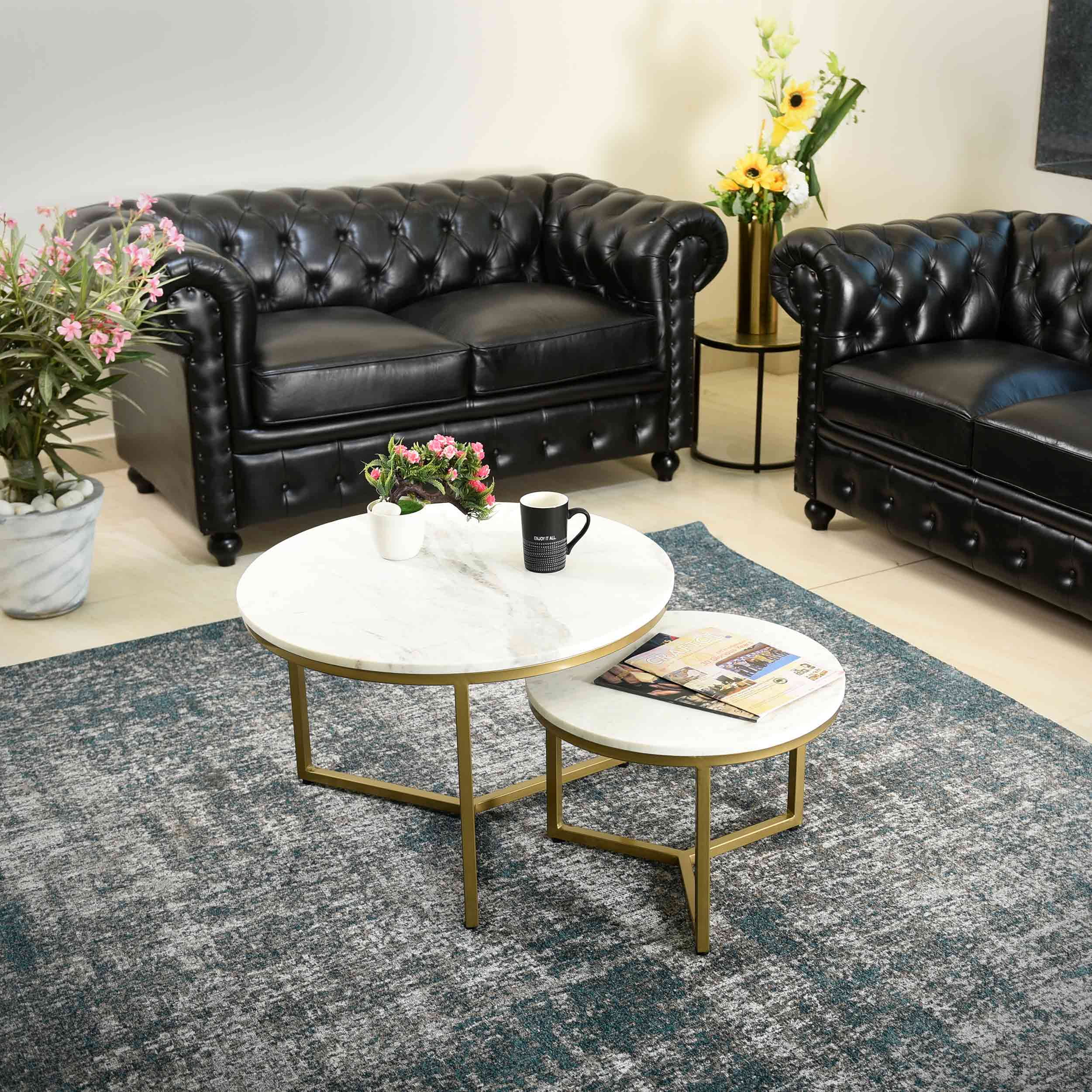 Salontafel set Nida Wit