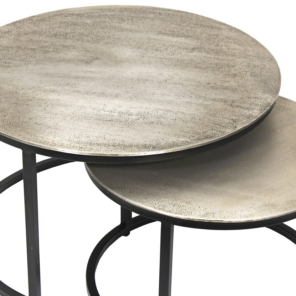 Salontafel set Tuana Zilver