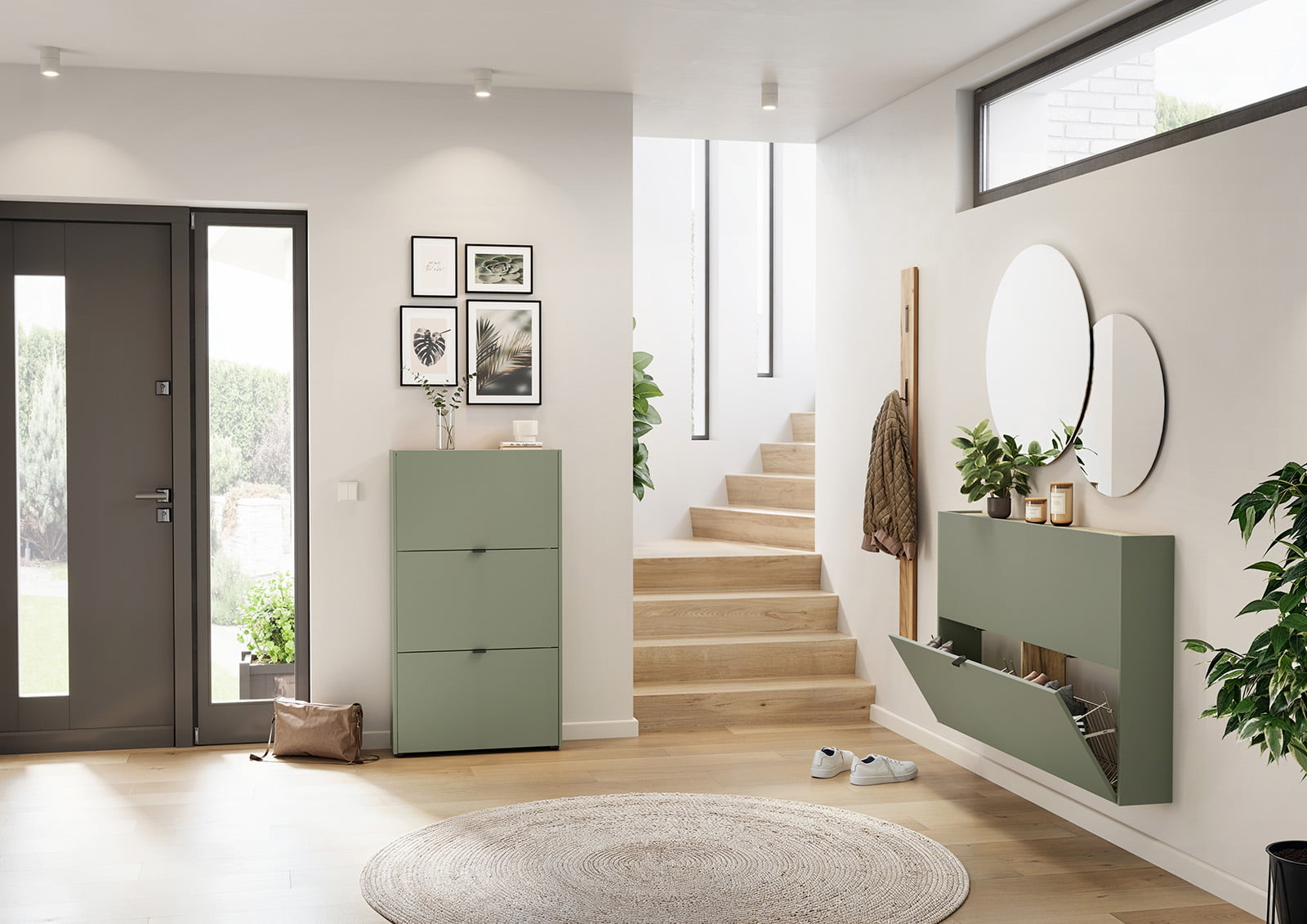 Schoenenkast Eleonore Groen 71 cm