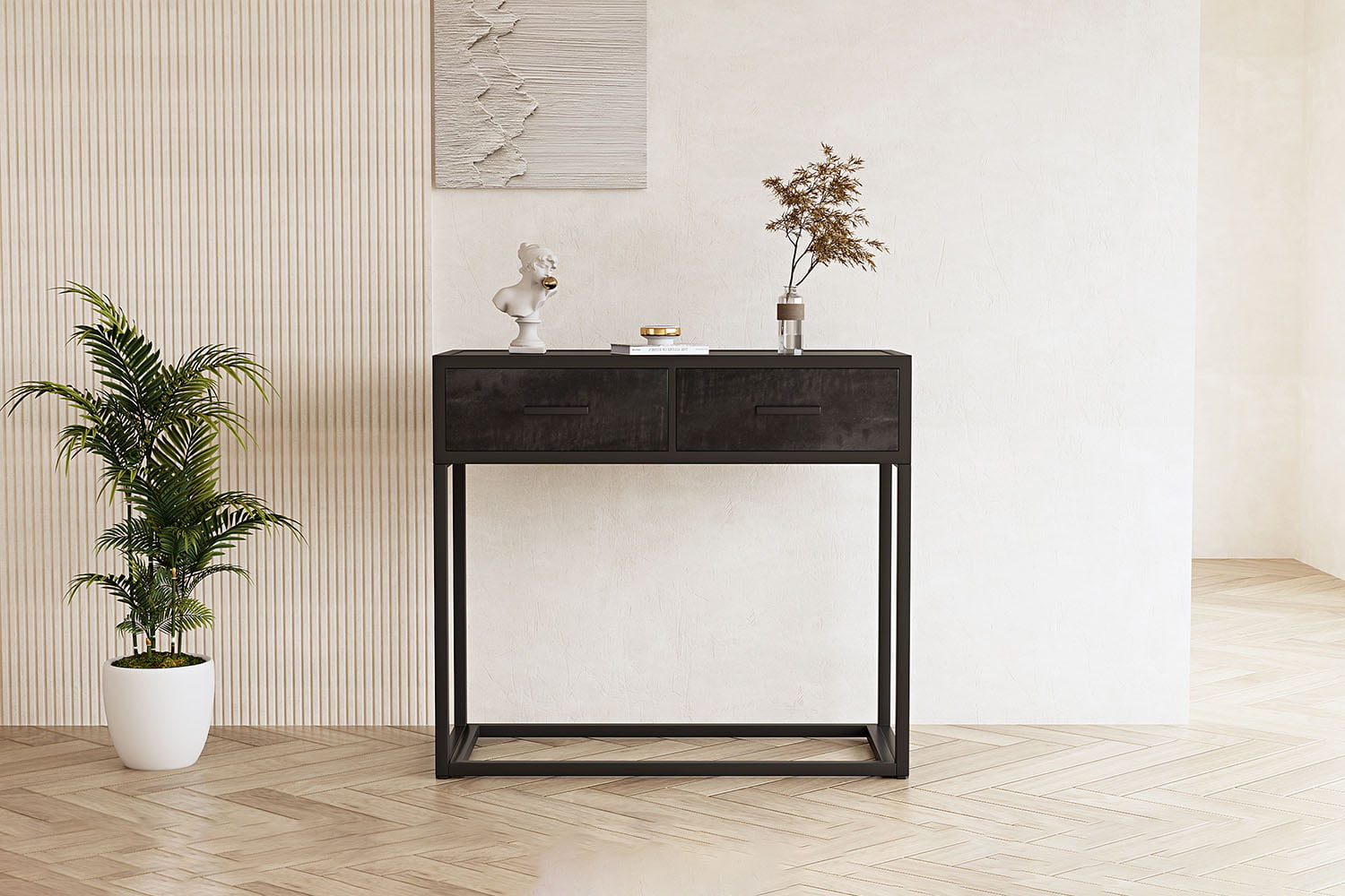 Sidetable Otis Zwart 90 cm
