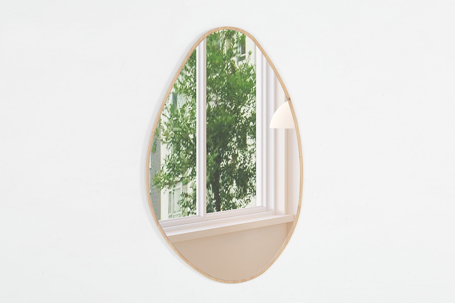 Spiegel Pauline Eiken 80x50 cm