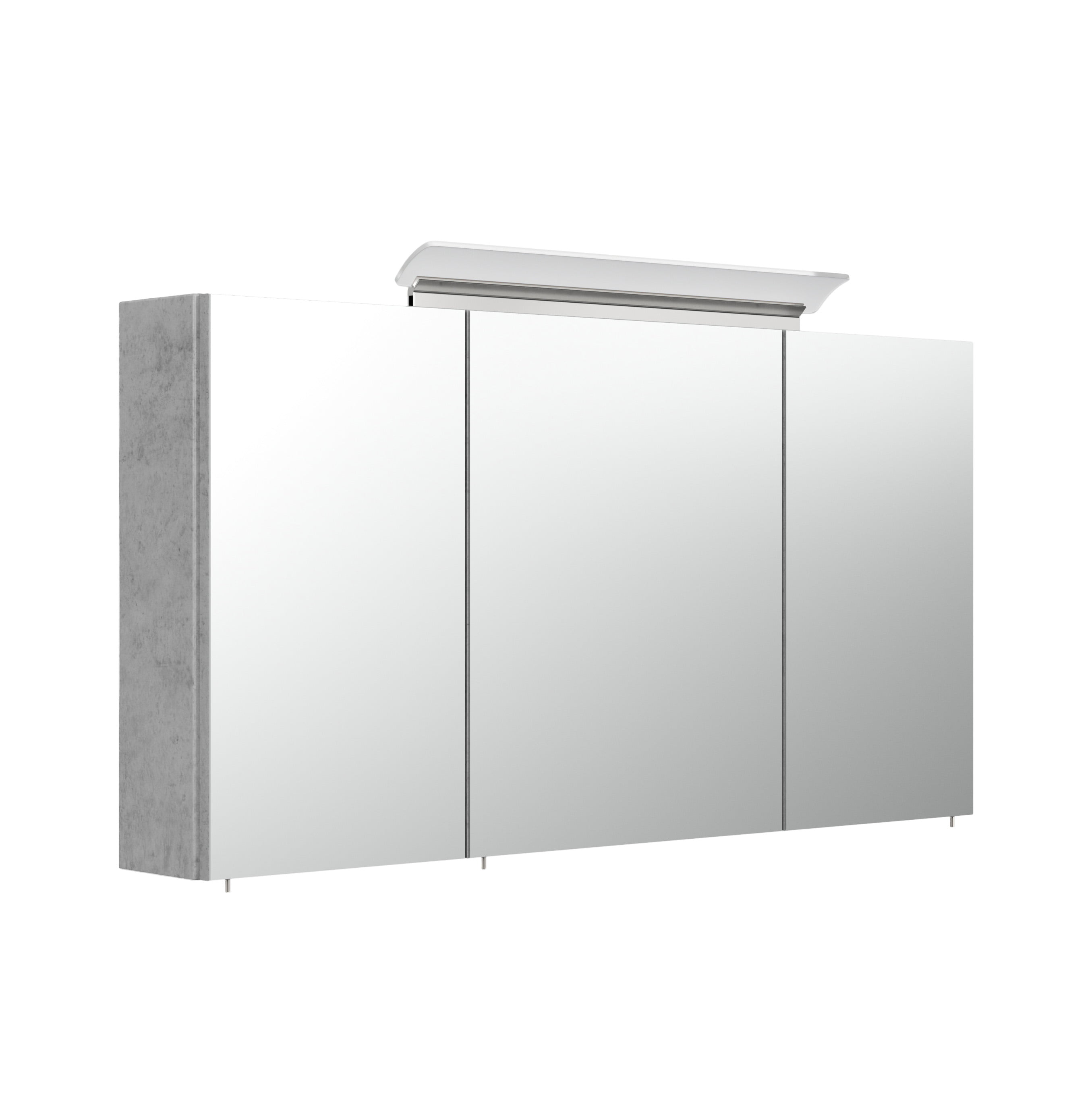Spiegelkast Aron Beton 120 cm