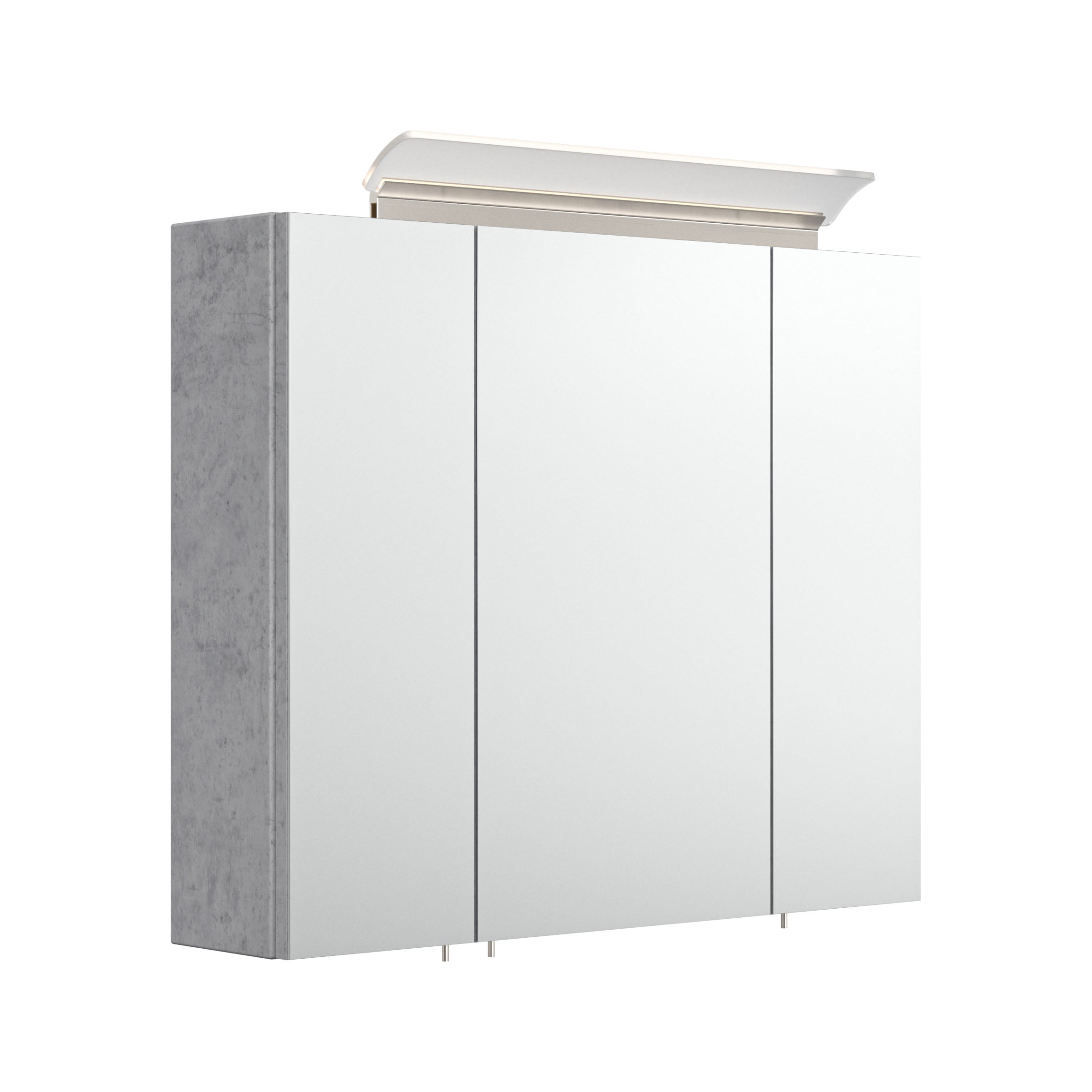 Spiegelkast Aron Beton 75 cm