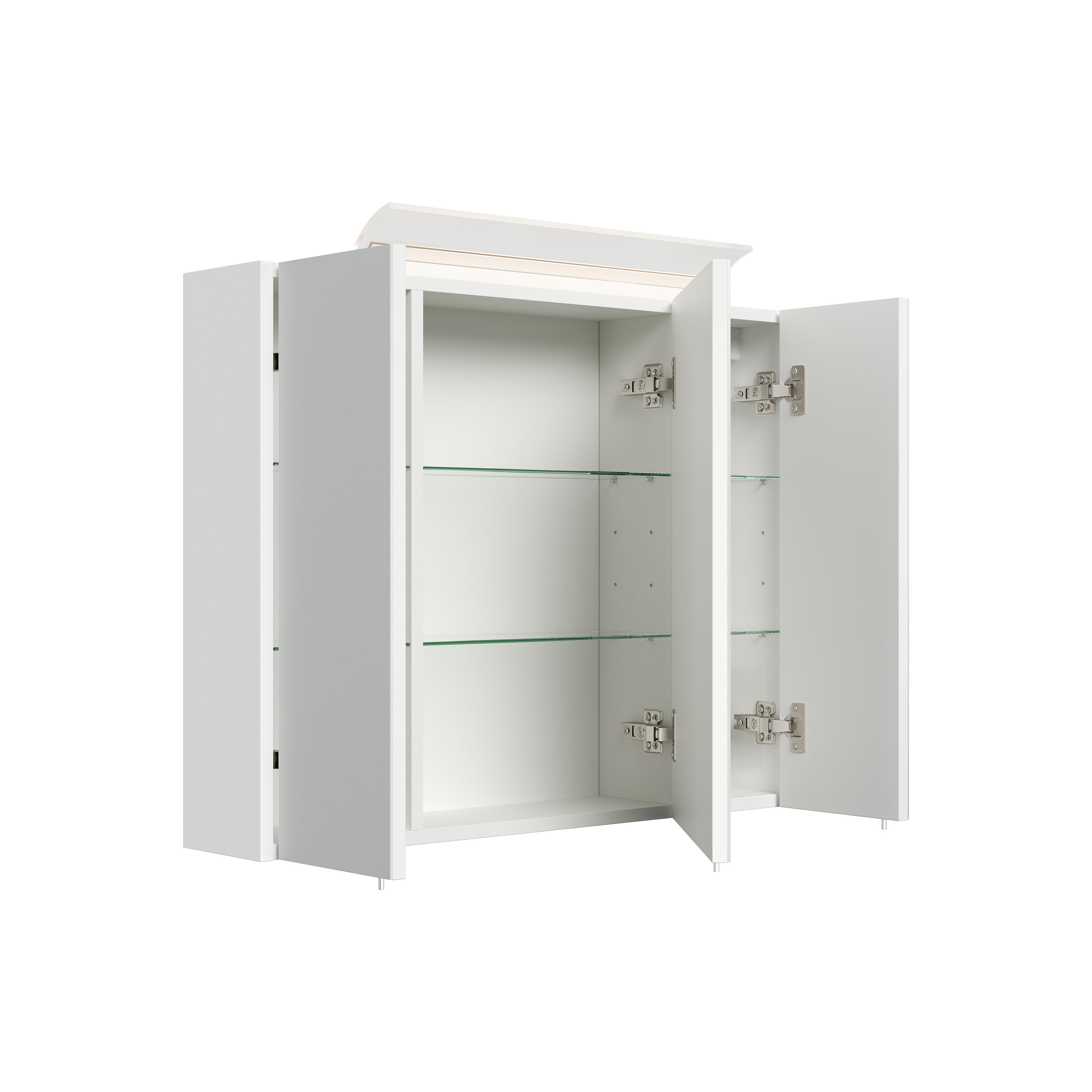 Spiegelkast Calais Wit Hoogglans 80 cm