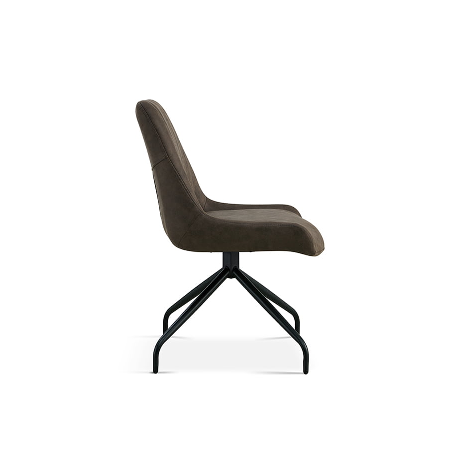Stoel Durbuy Grijs - Set van 2