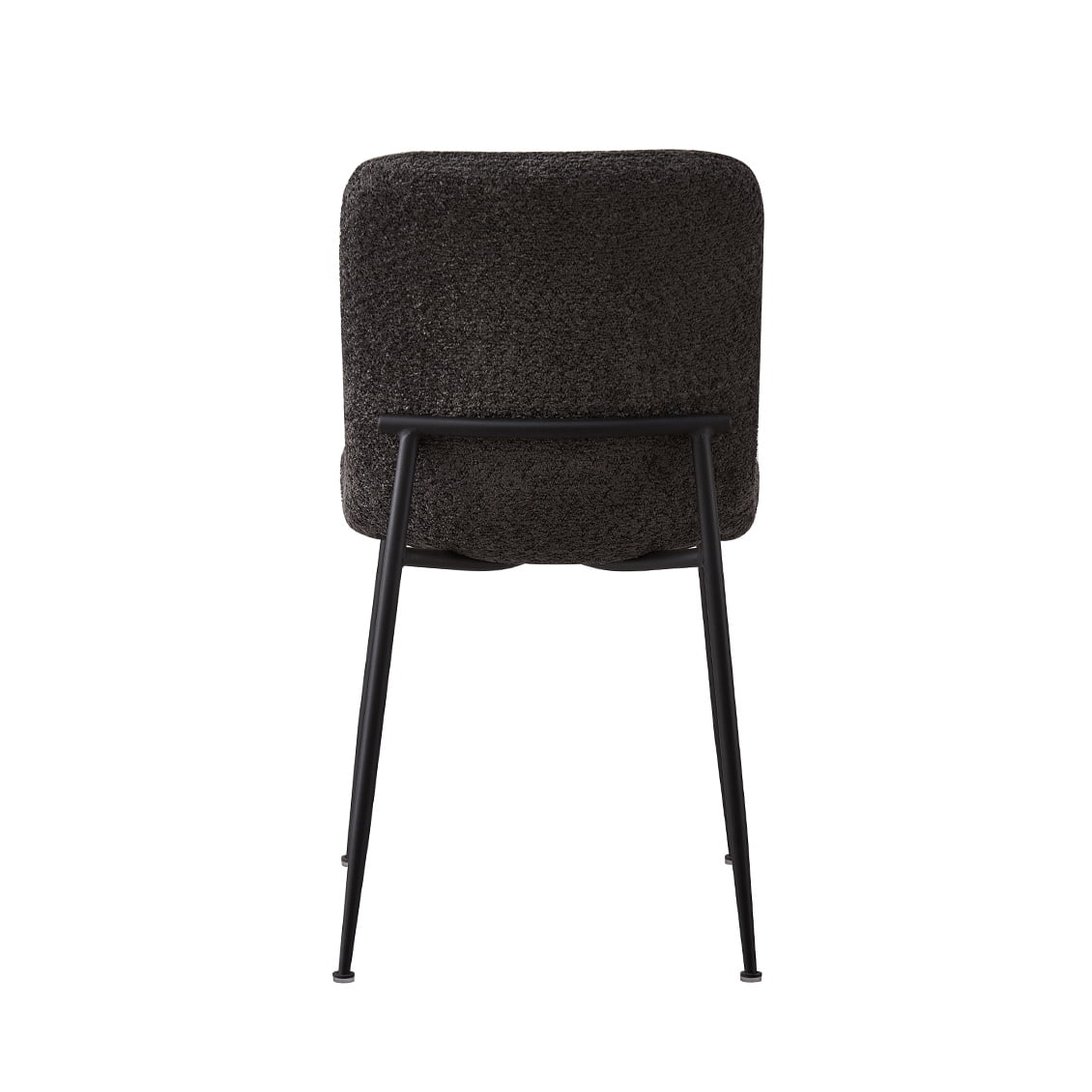 Stoel James Bouclé Grijs - Set van 2