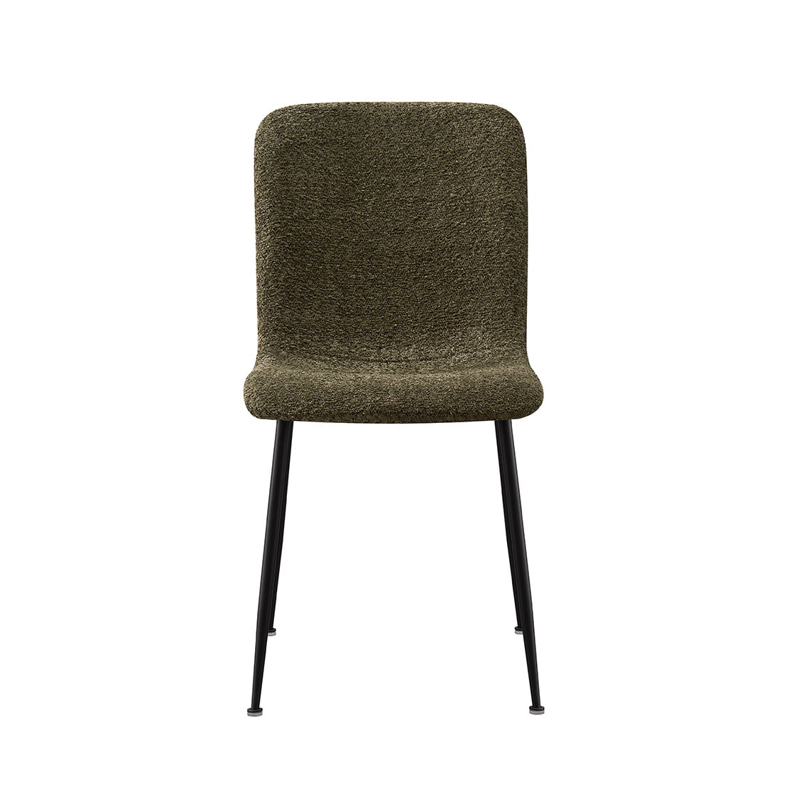 Stoel James Bouclé Groen - Set van 2