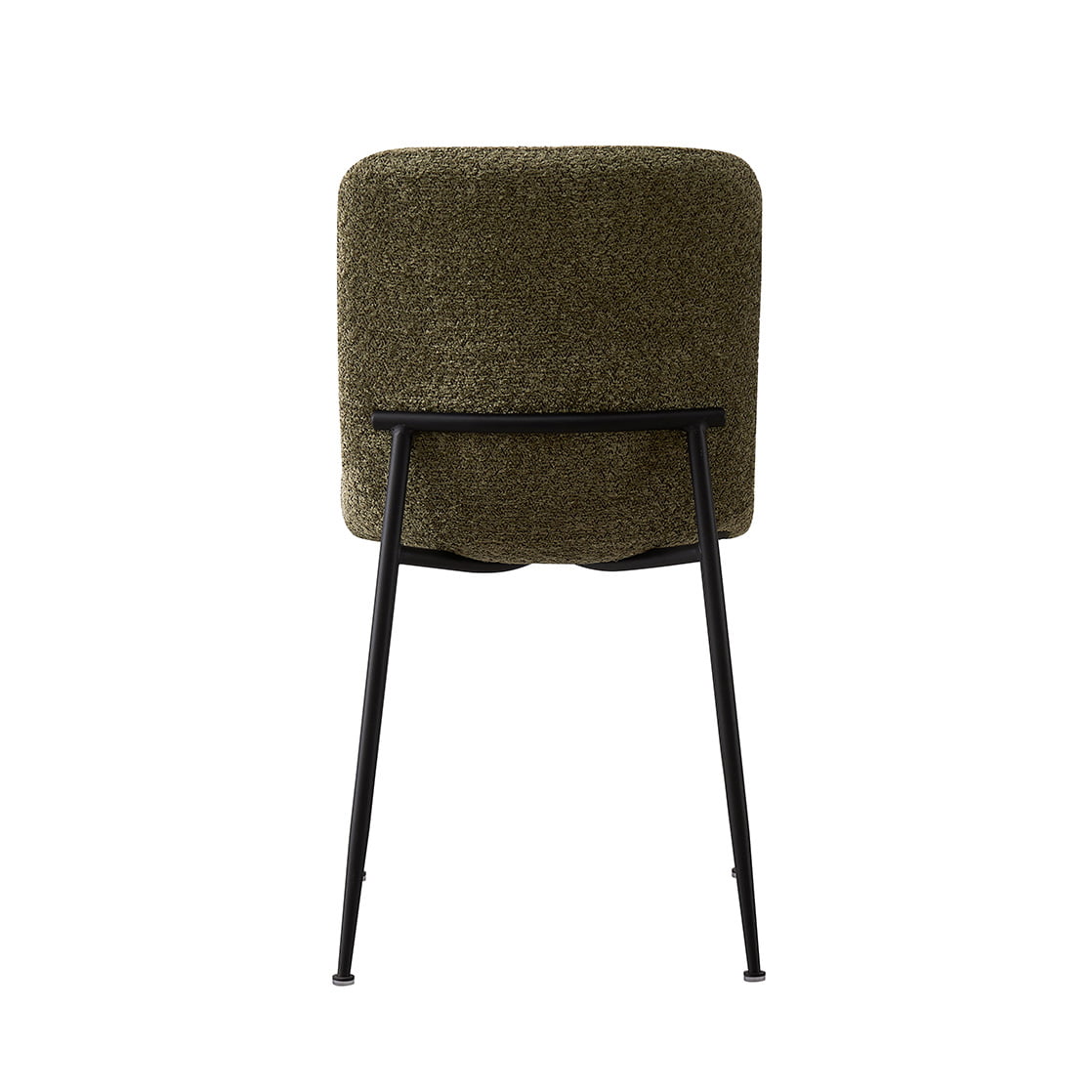 Stoel James Bouclé Groen - Set van 2