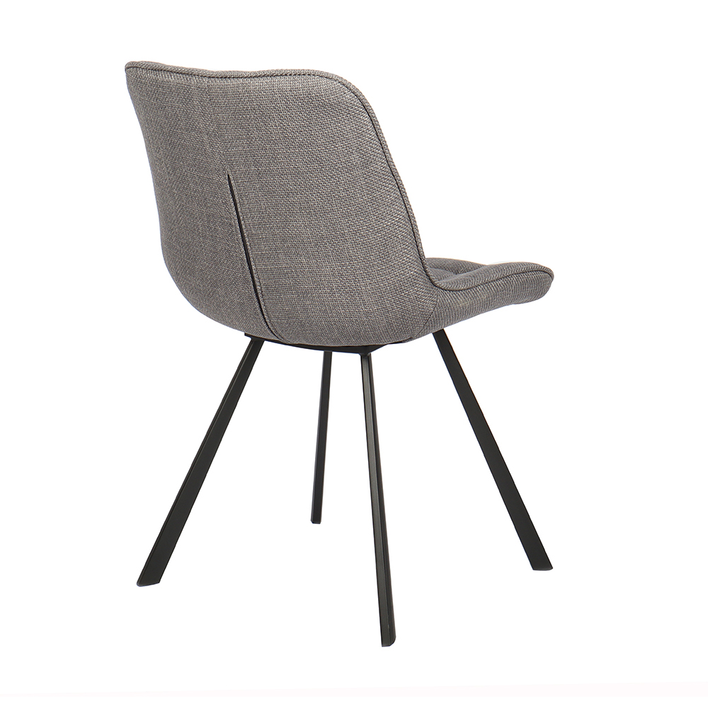 Stoel Johanna Lichtgrijs - Set van 2